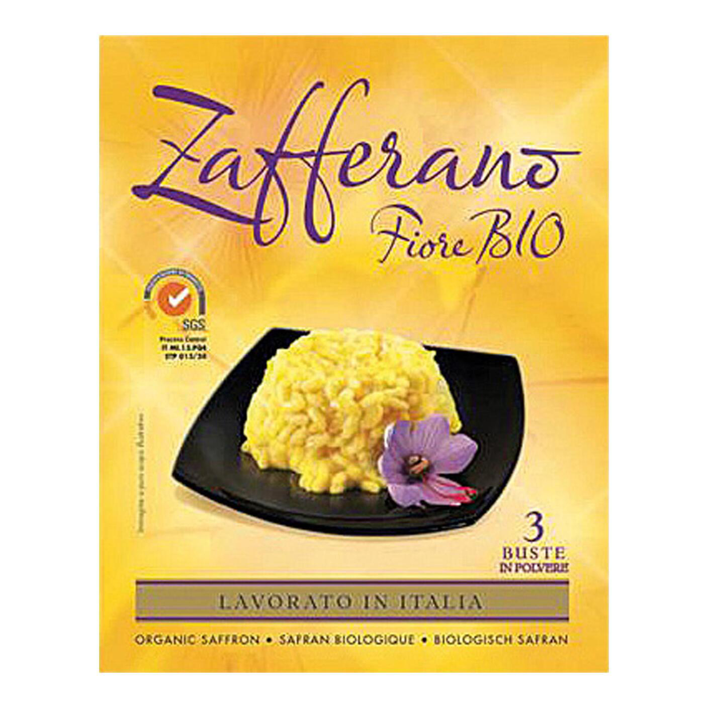 Zafferano fiore bio macinato 3 x 0,13 g