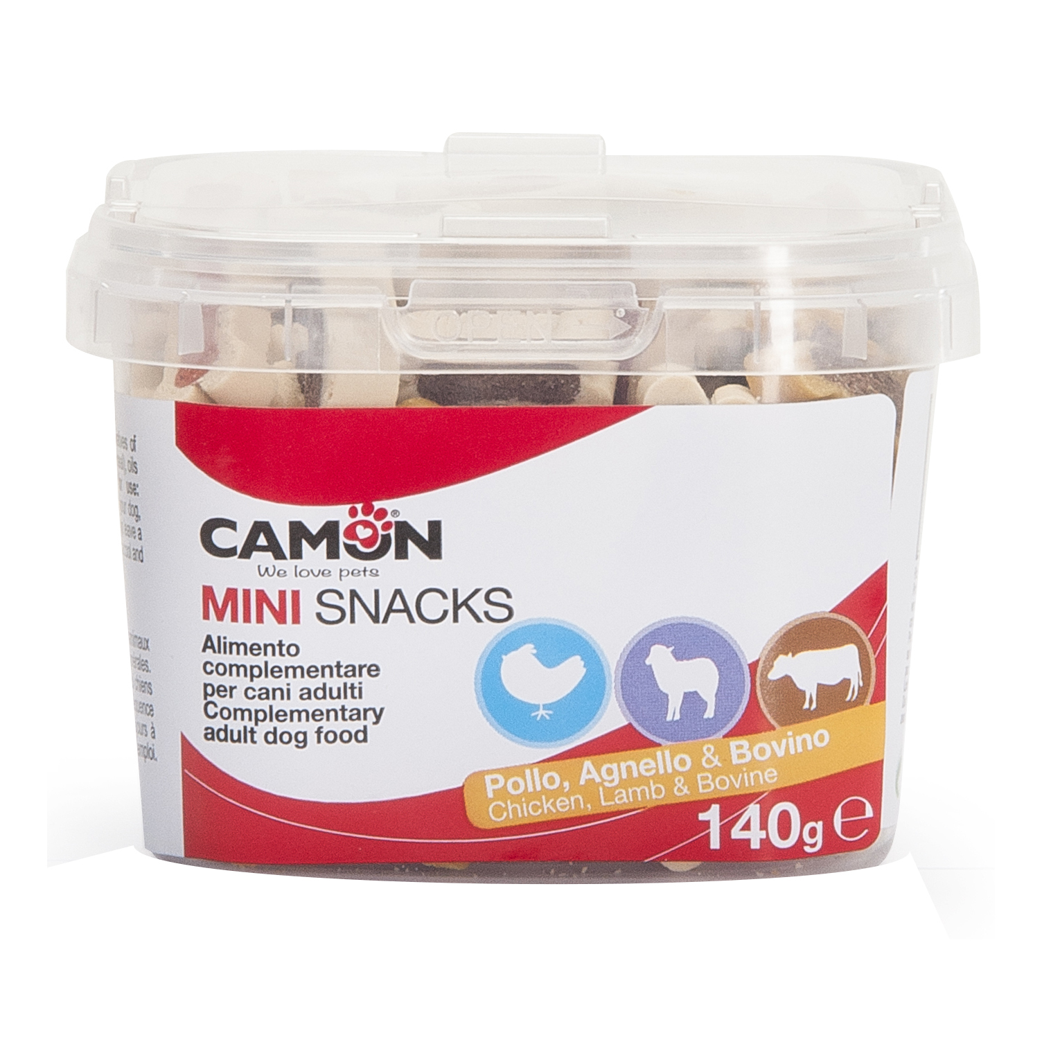 Snackbox minibones 140 g