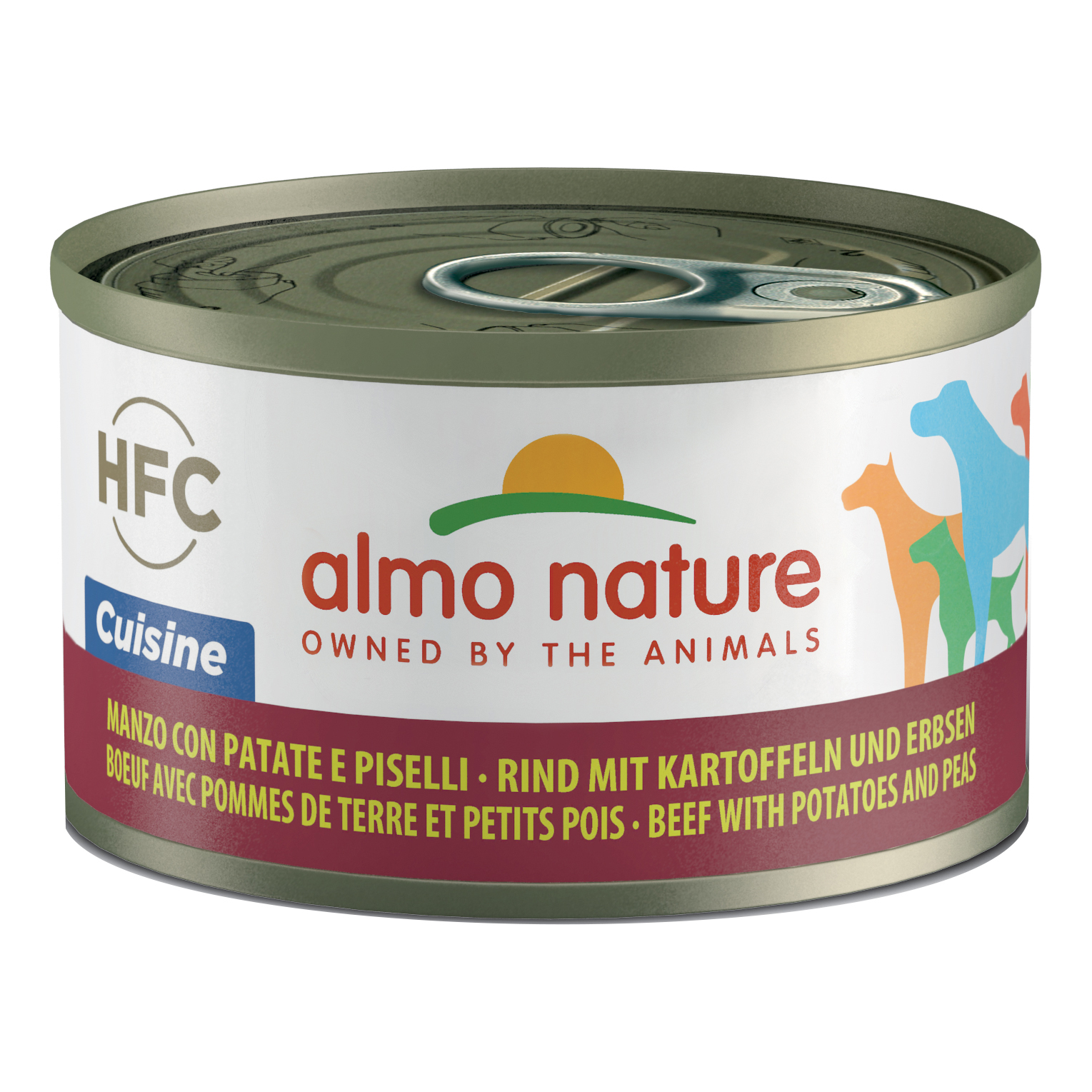 Almo Nature Dog Hfc Cuisine - Manzo Con Patate E Piselli 95 G