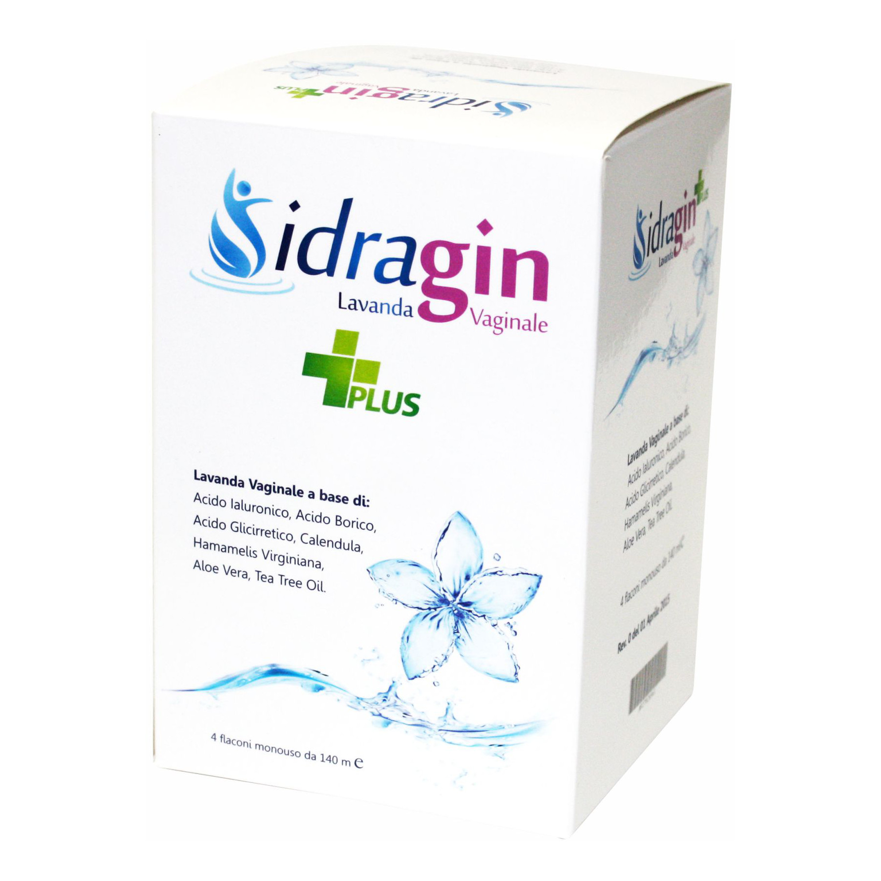 Idragin plus Lavanda Vaginale 4 Flaconi 140ml