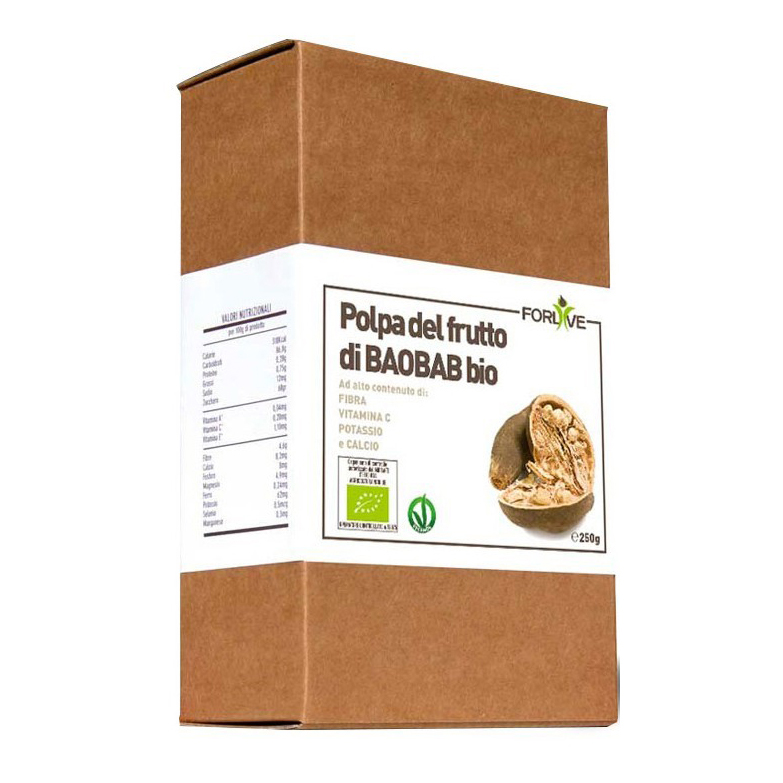 Polpa del frutto di baobab bio 250 g