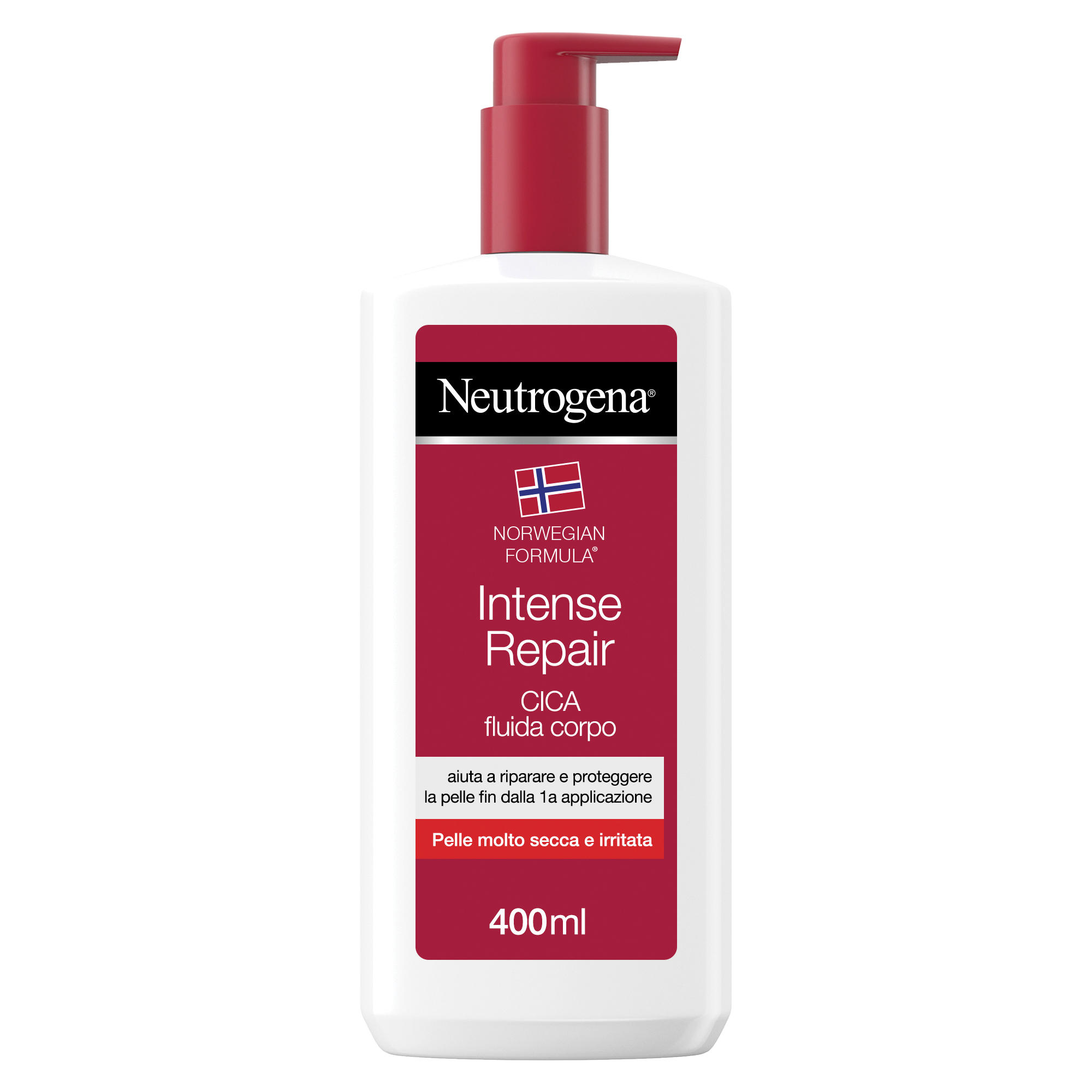 Neutrogena N/F Int Rep Body Lotion Dry 400 Ml