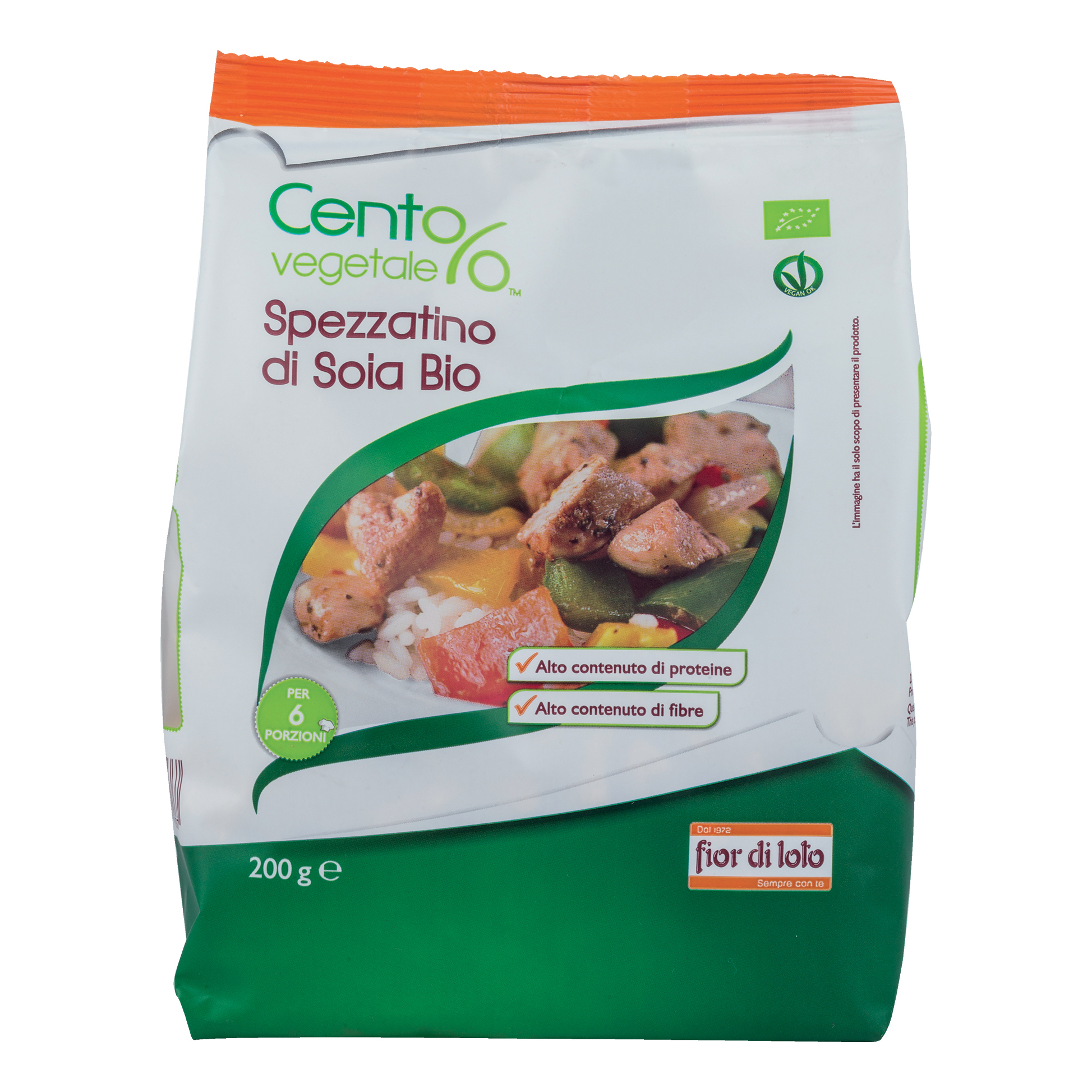 Spezzatino di soia bio