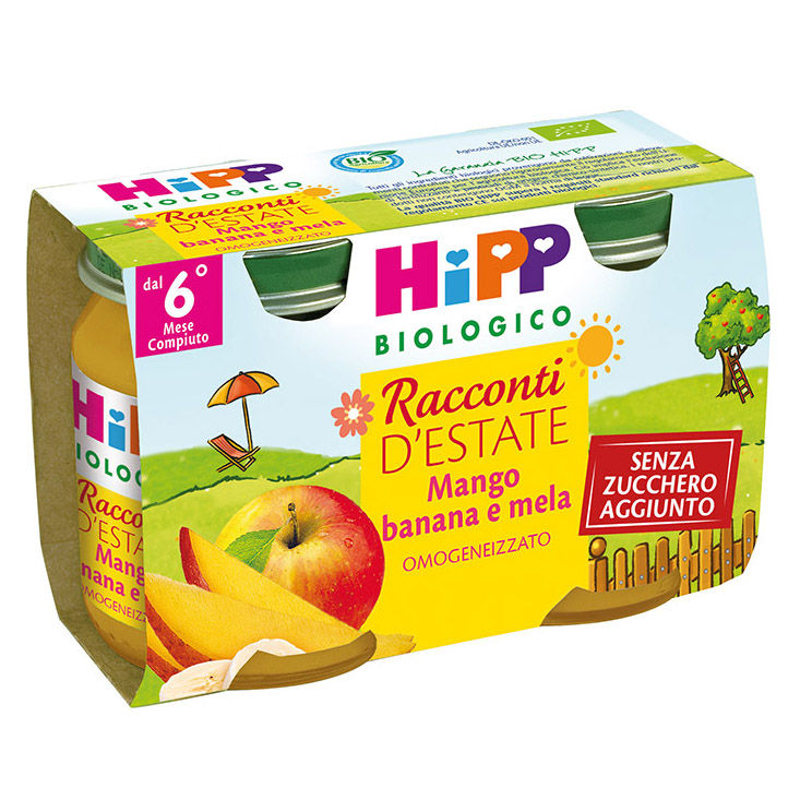 Hipp omog mango/ban/mela2x125g