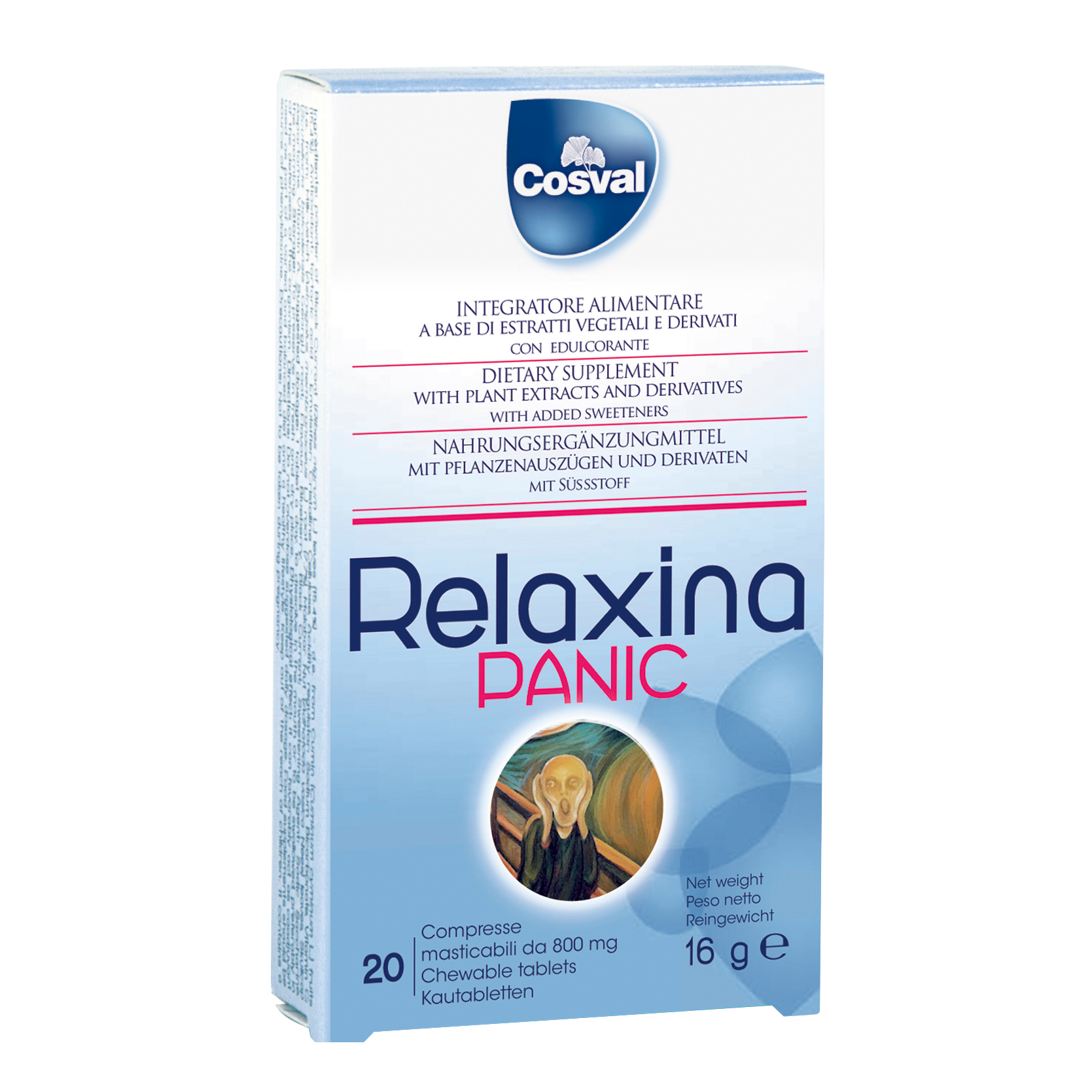 Relaxina panic 20 capsule
