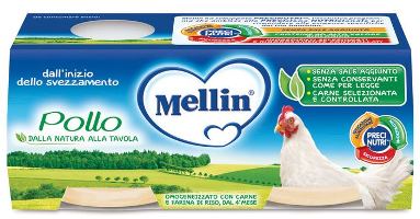 Omo mellin pollo 2x120g