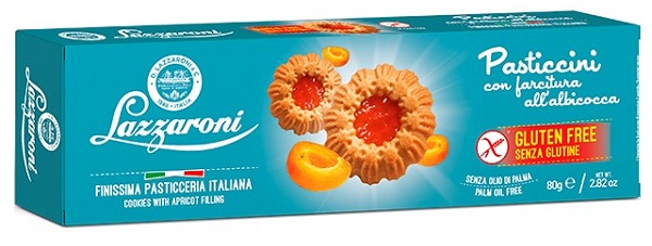Lazzaroni Pasticcini Albicocca 80g
