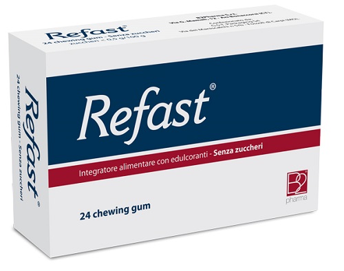 Refast 24 chewing gum senza zucchero