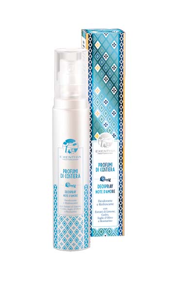 Exenthia mediterranea profumi di costiera deodorante spray 100 ml