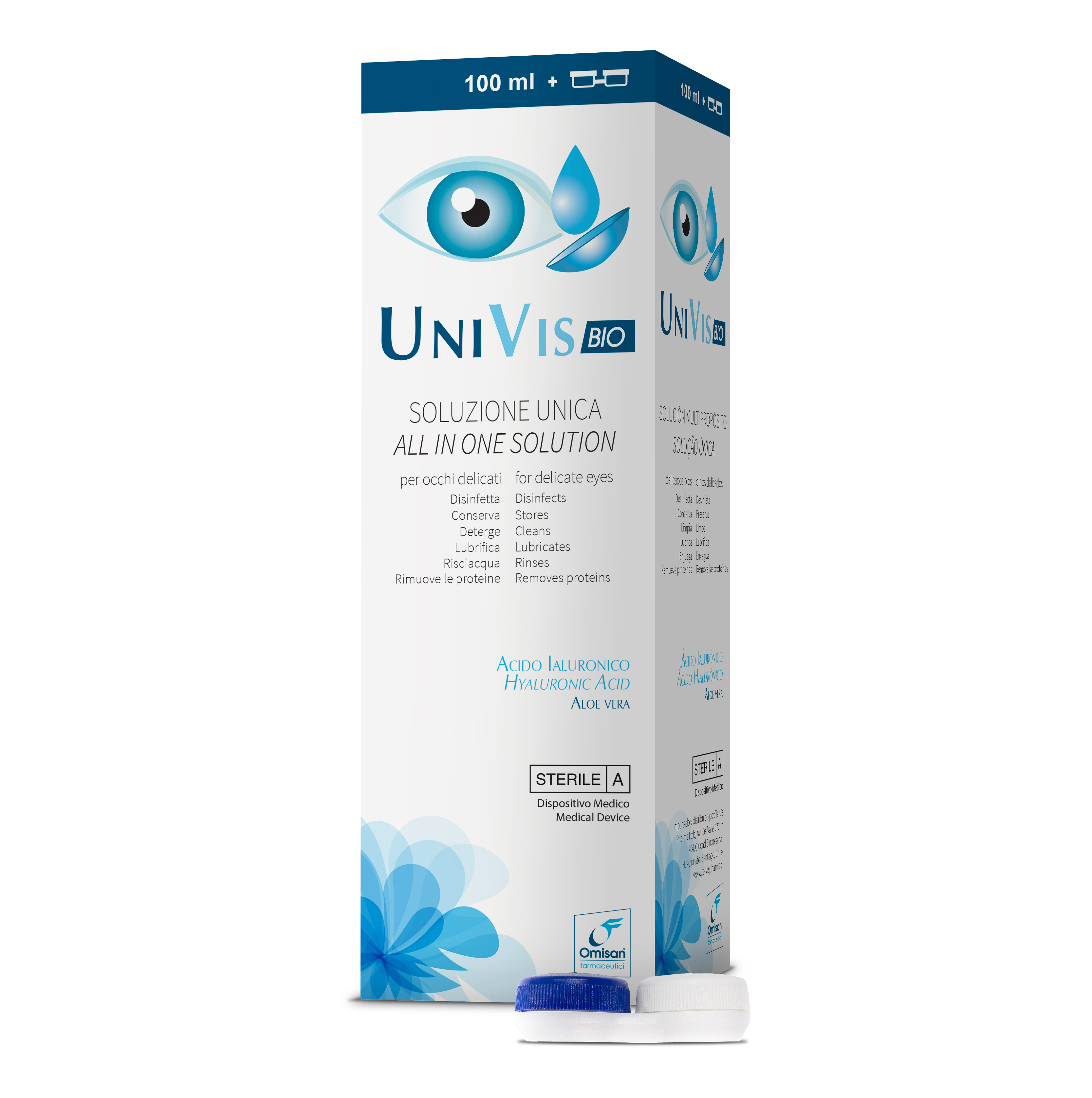 Univis bio travel kit 100 ml