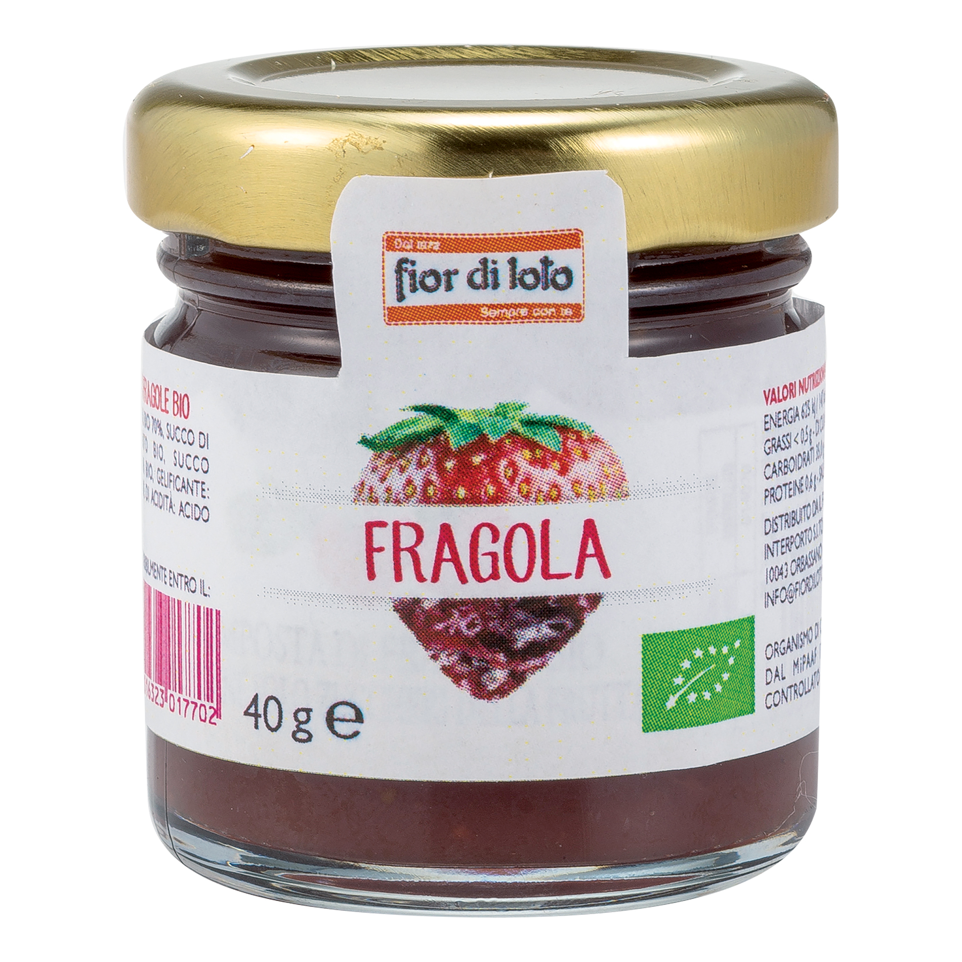 Minicomposta alla fragola 40 g