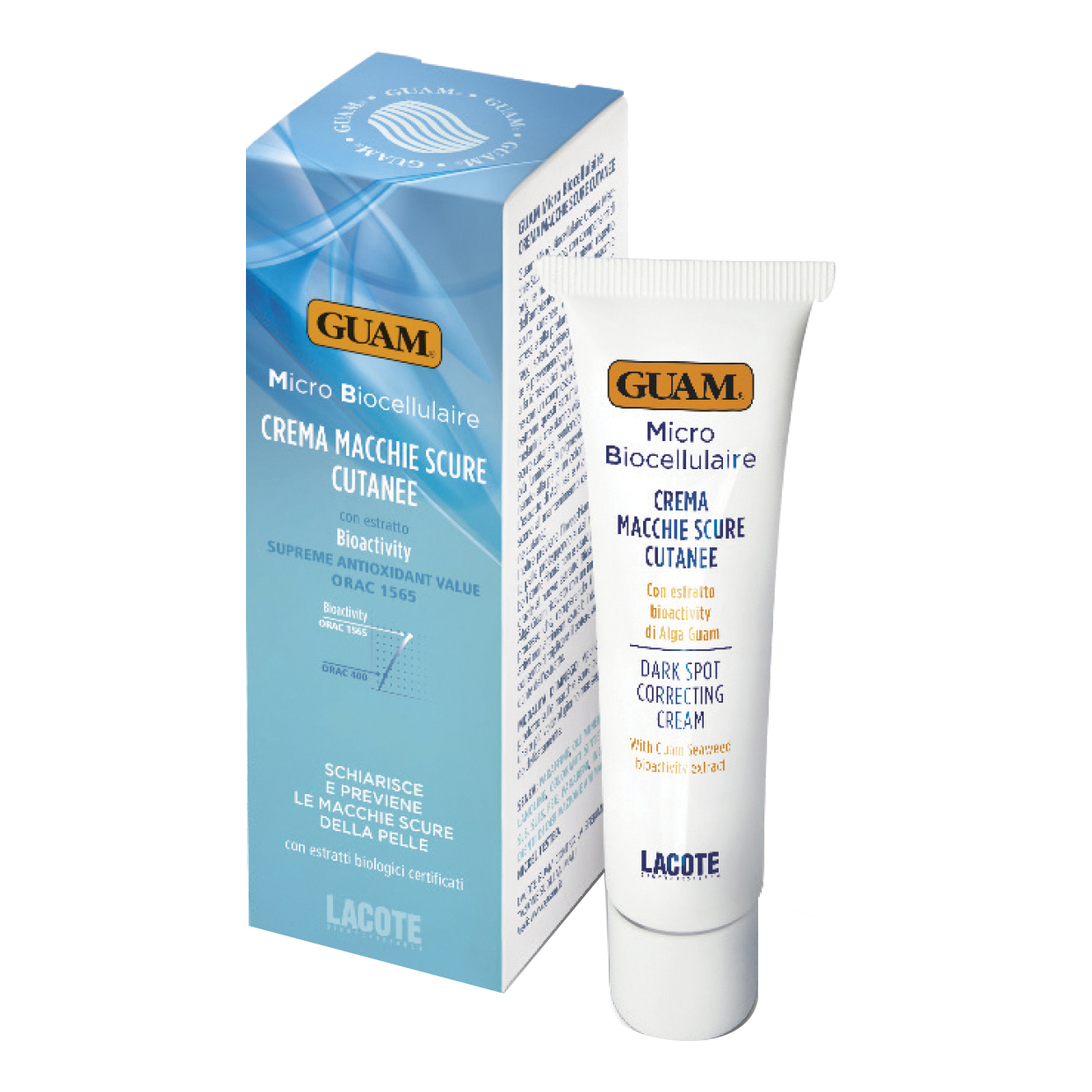 Guam micro biocellulaire crema macchie scure cutanee 30 ml
