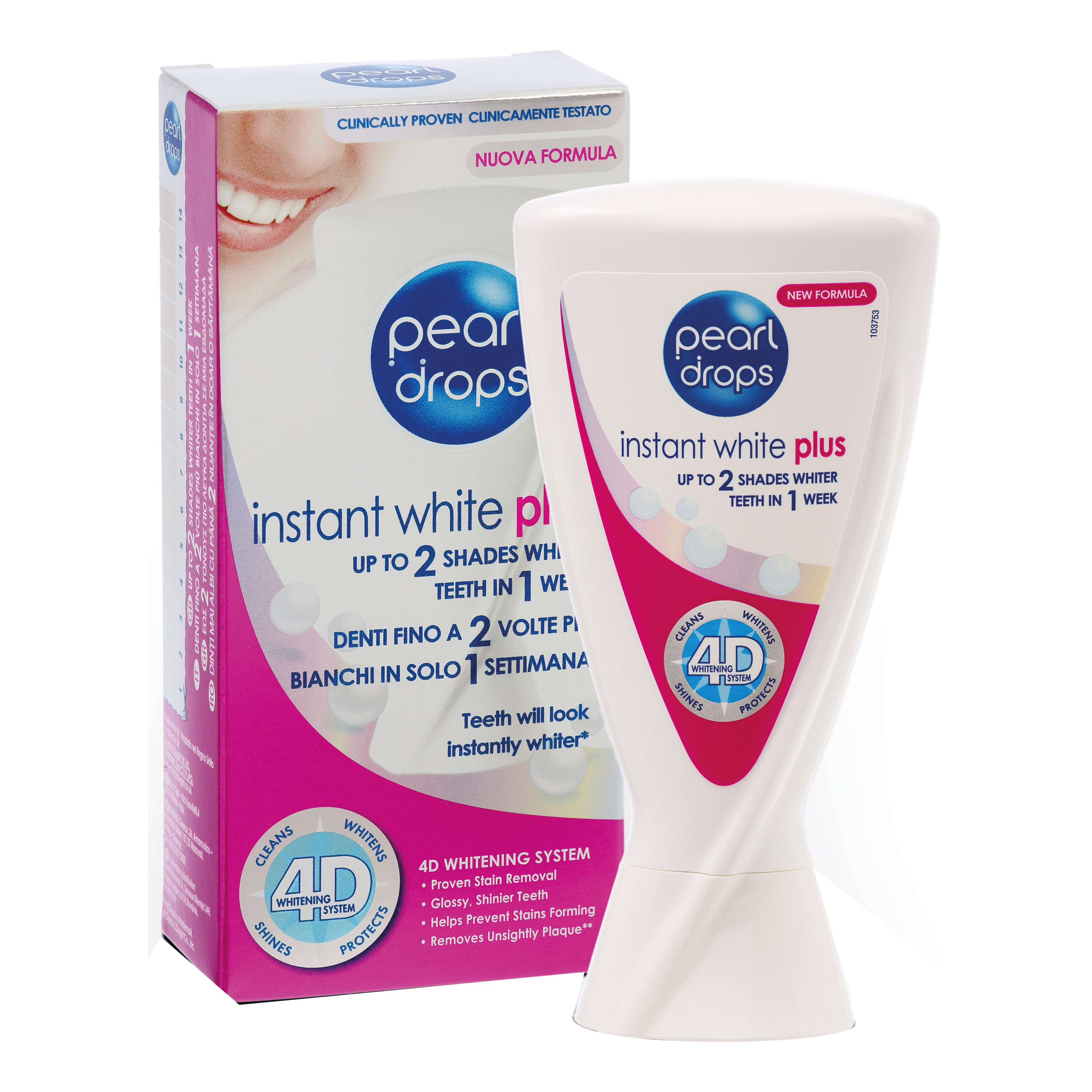 Pearl drops instant white plus