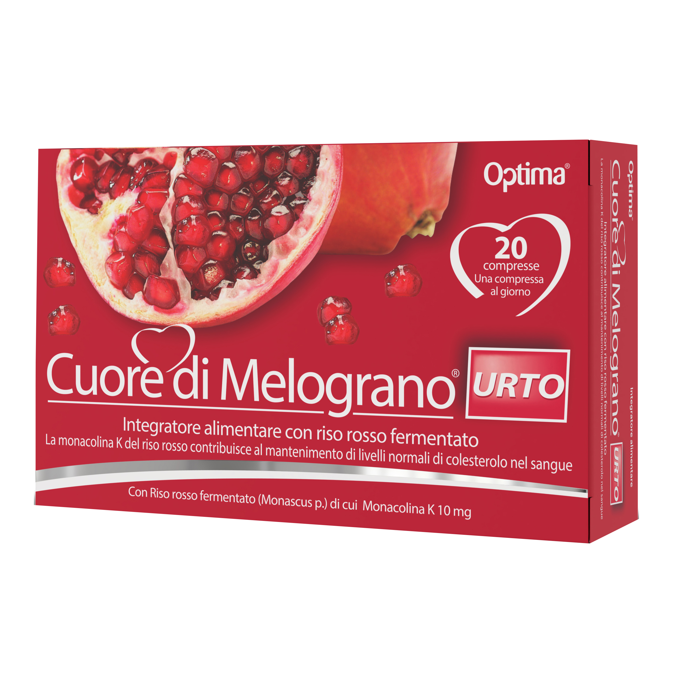 Cuore Melograno Urto 20 Compresse