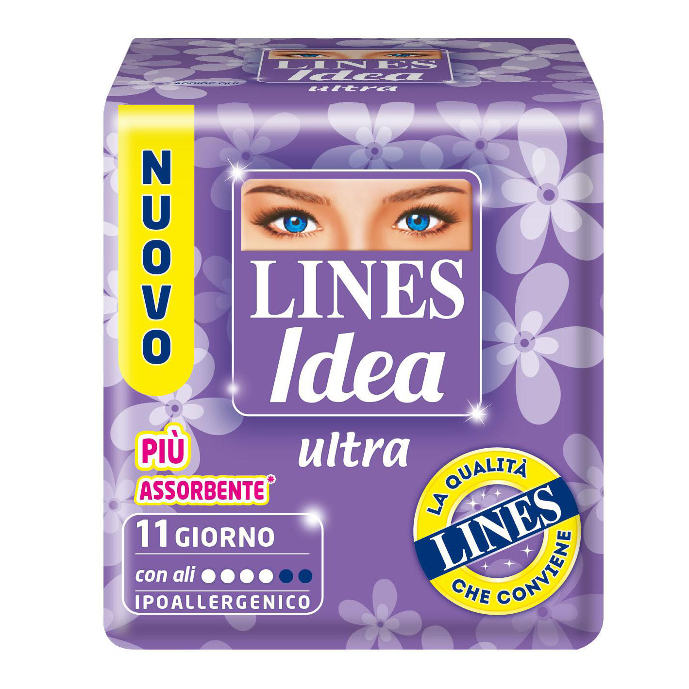 Idea ultra giorno ali assorbenti igienici femminili 11 pezzi
