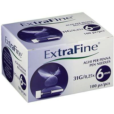 Extrafine 100 aghi 31g 6mm