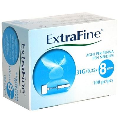 Extrafine 100 aghi 31g 8mm