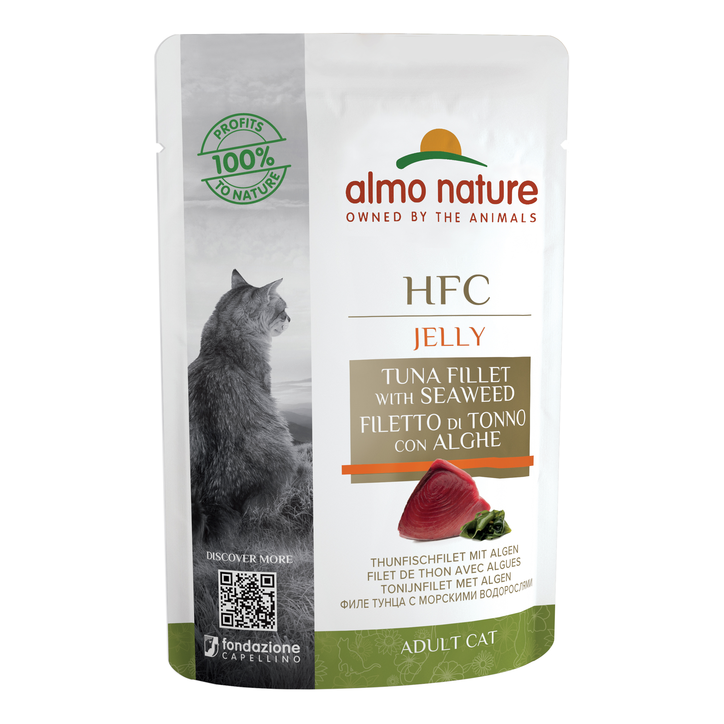 Classic gatto filetto di tonno e alghe cuisine