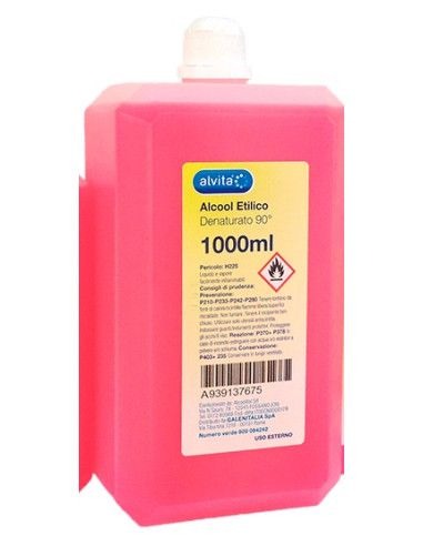 Alvita Alcool Etilico Denaturato 90,1 1000ml