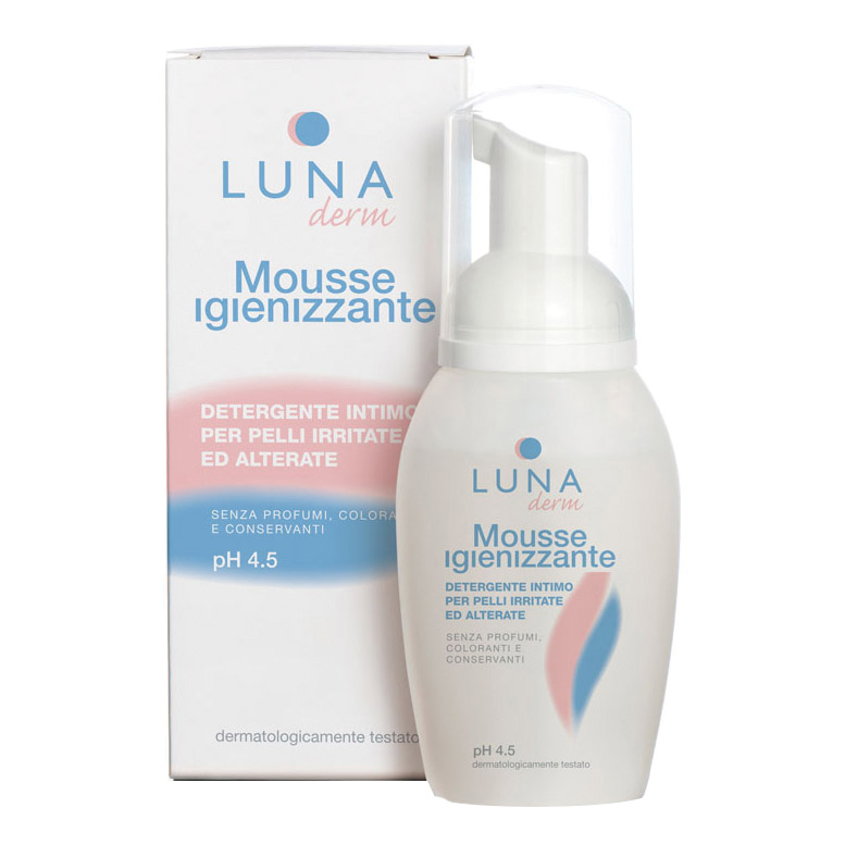 Lunaderm mousse igienizz.150ml