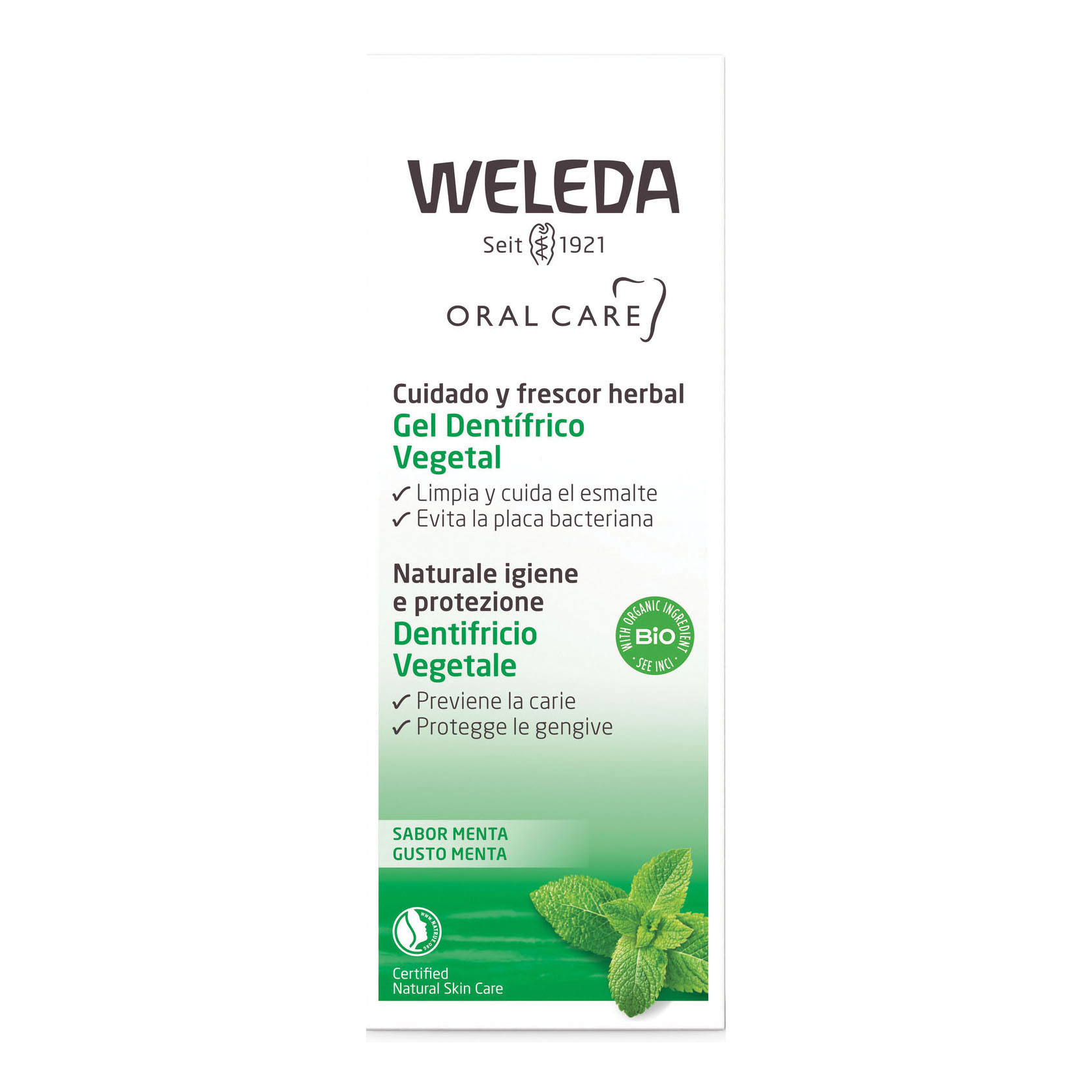 Weleda Gel Dentifricio Vegetale Nuova Formula 75 ml