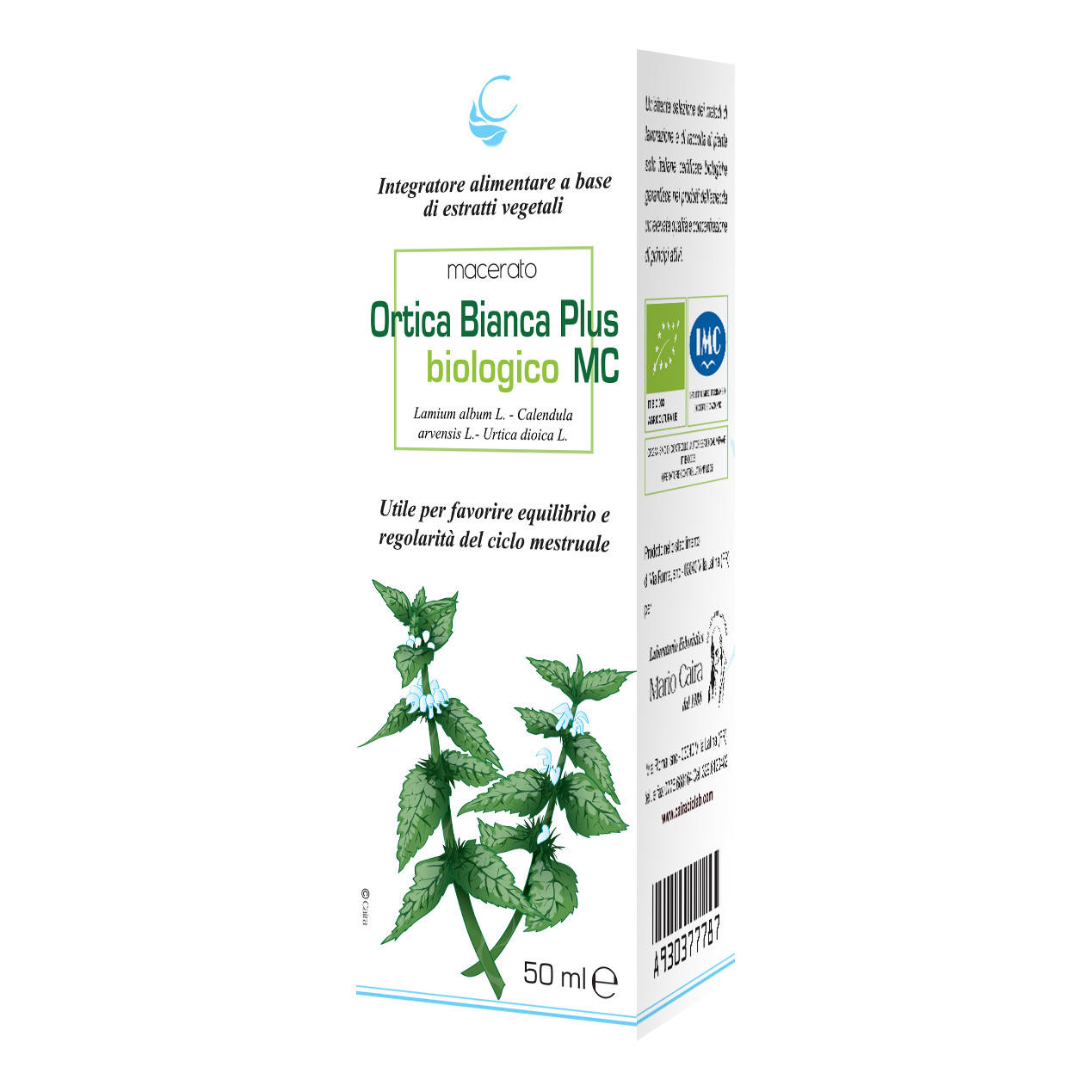 Caira ortica bianca plus macerato idroalcolico gocce 50 ml