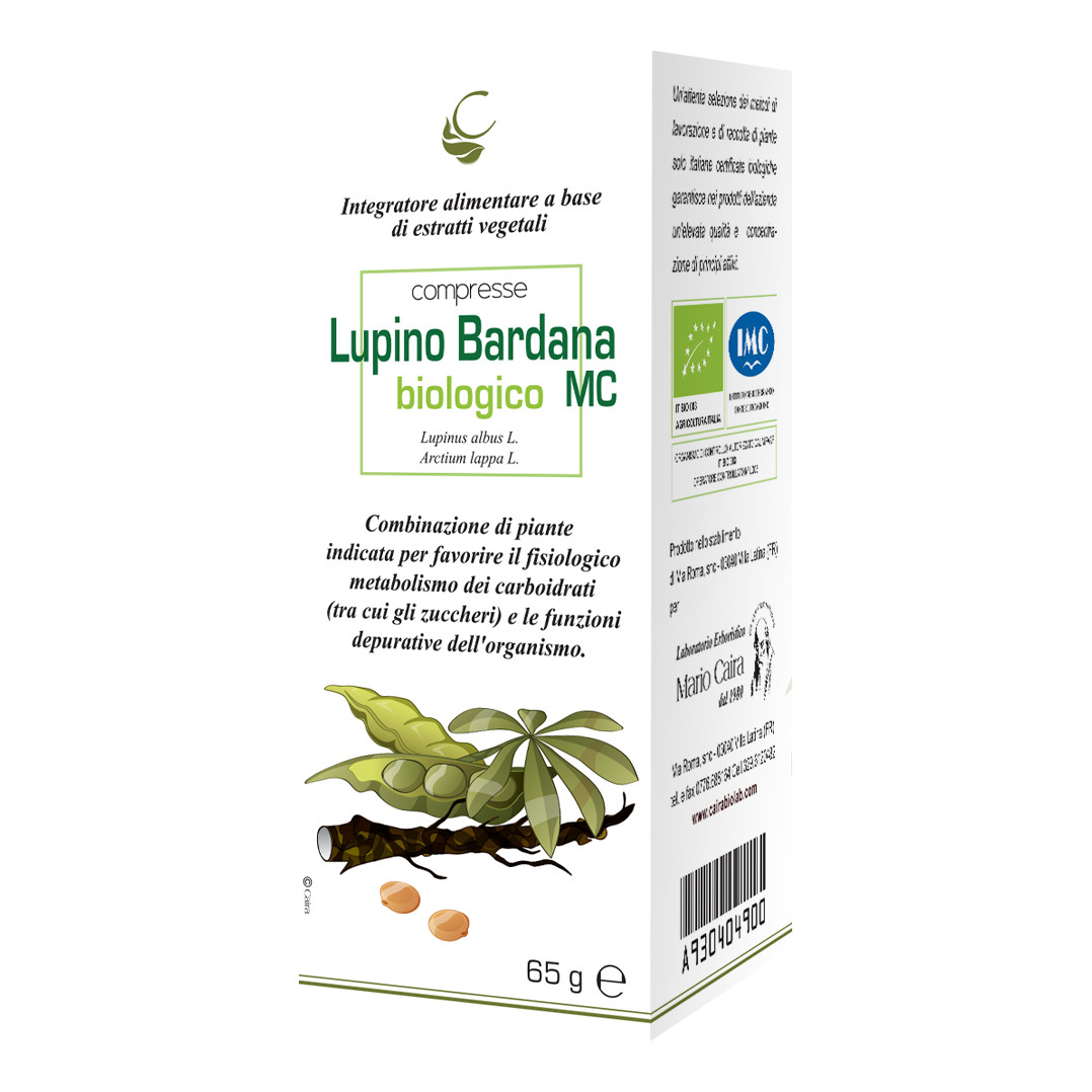 Caira lupino bardana 110 compresse