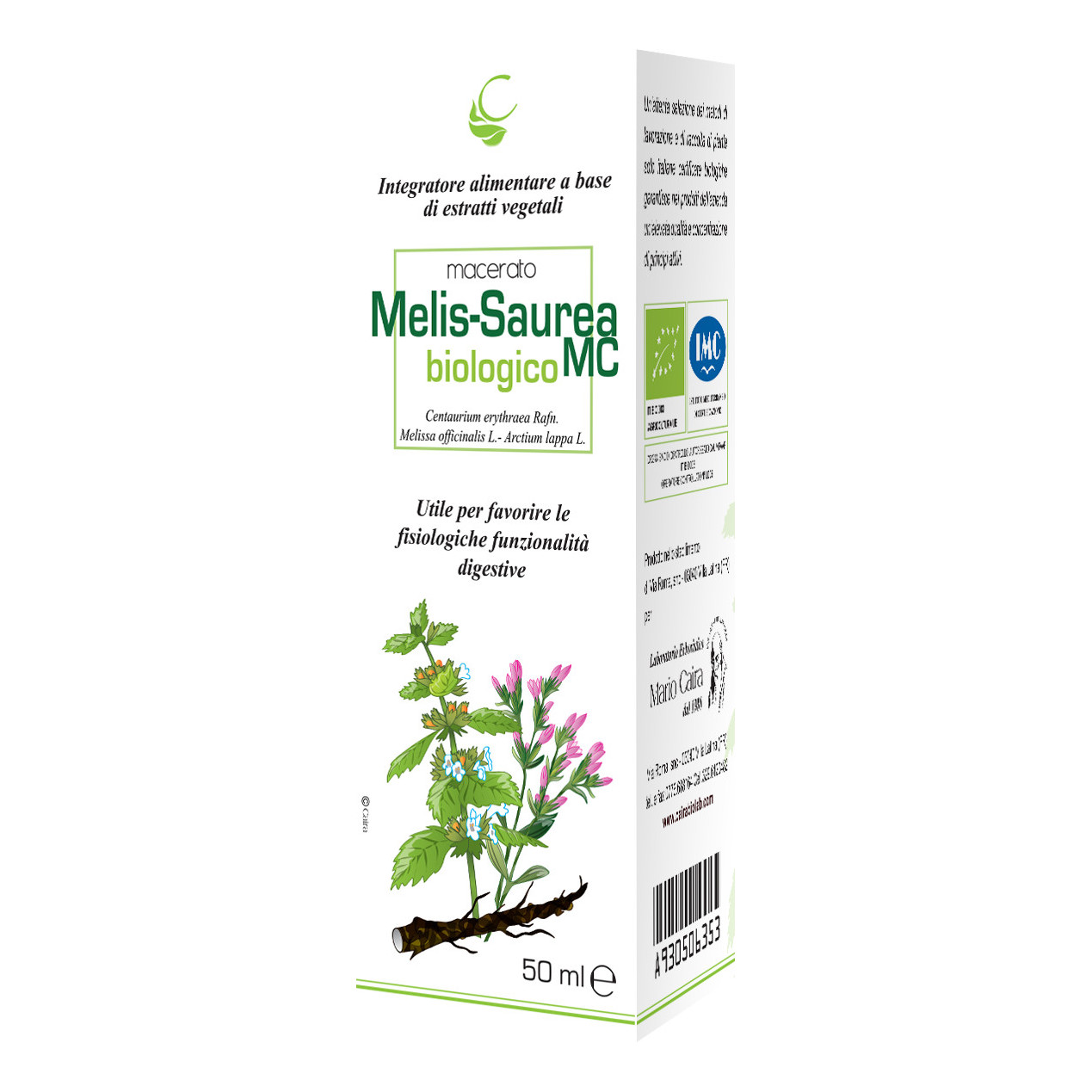 Caira melis-saurea macerato idroalcolico gocce 50 ml