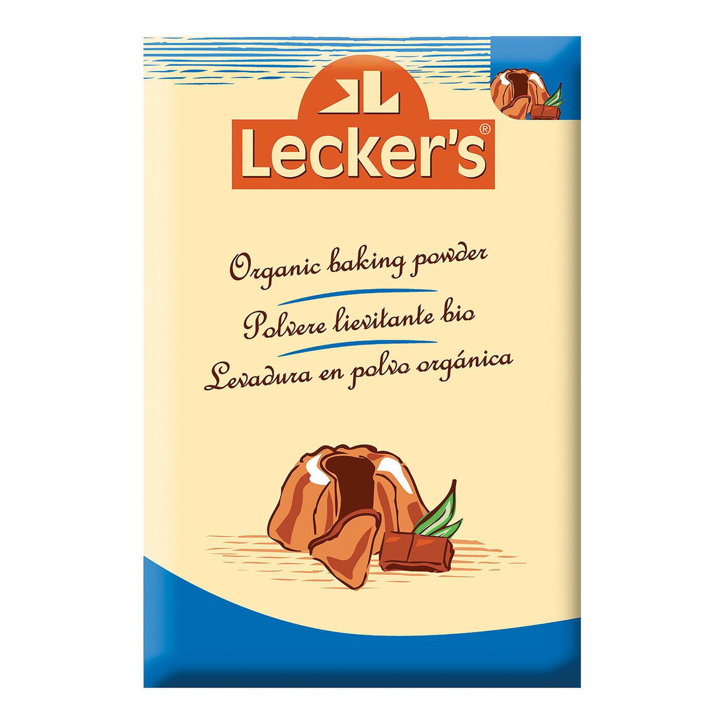 Leckers Polvere Lievitante Bio 4 Buste 21g
