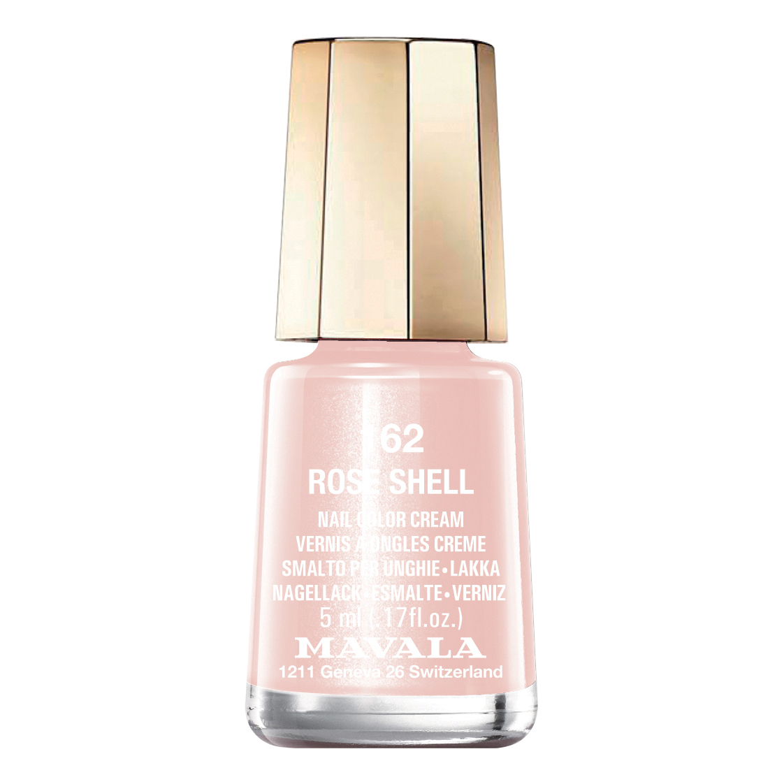 Minicolor rose shell