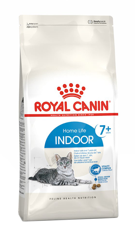 Feline health nutrition home life indoor 7+ 400 g
