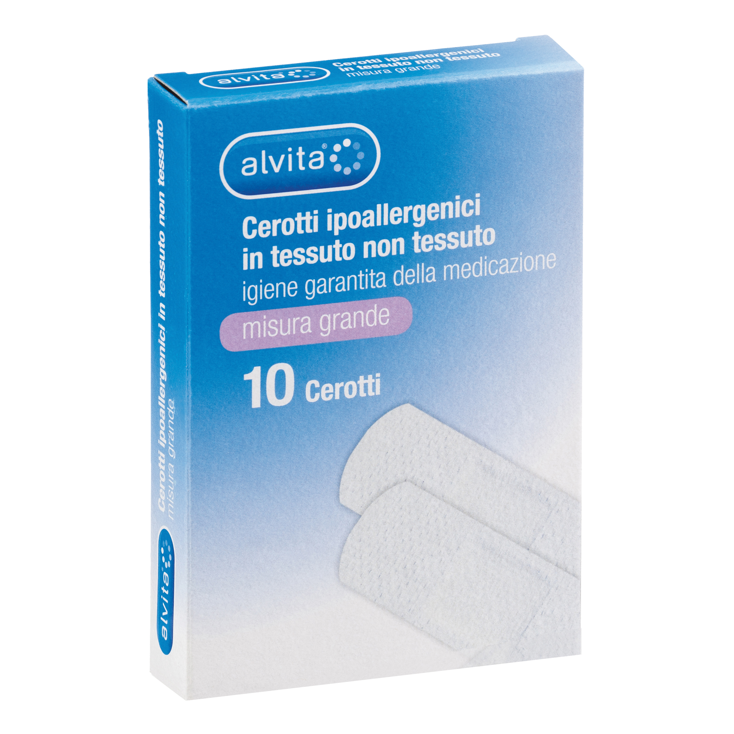 Alvita Cerotti Ipoallergenici 10 pezzi misura media