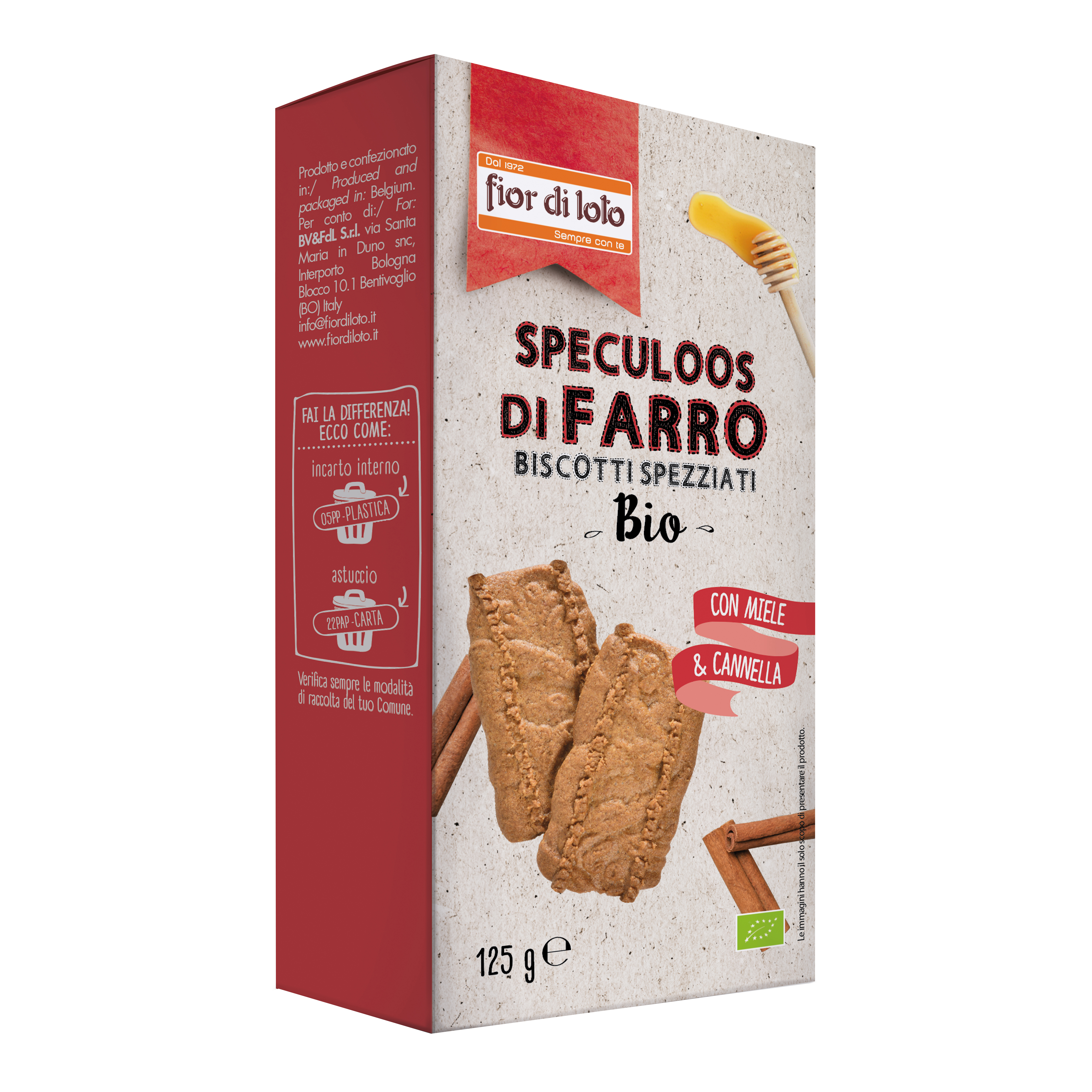 Speculoos di farro bio 125 g