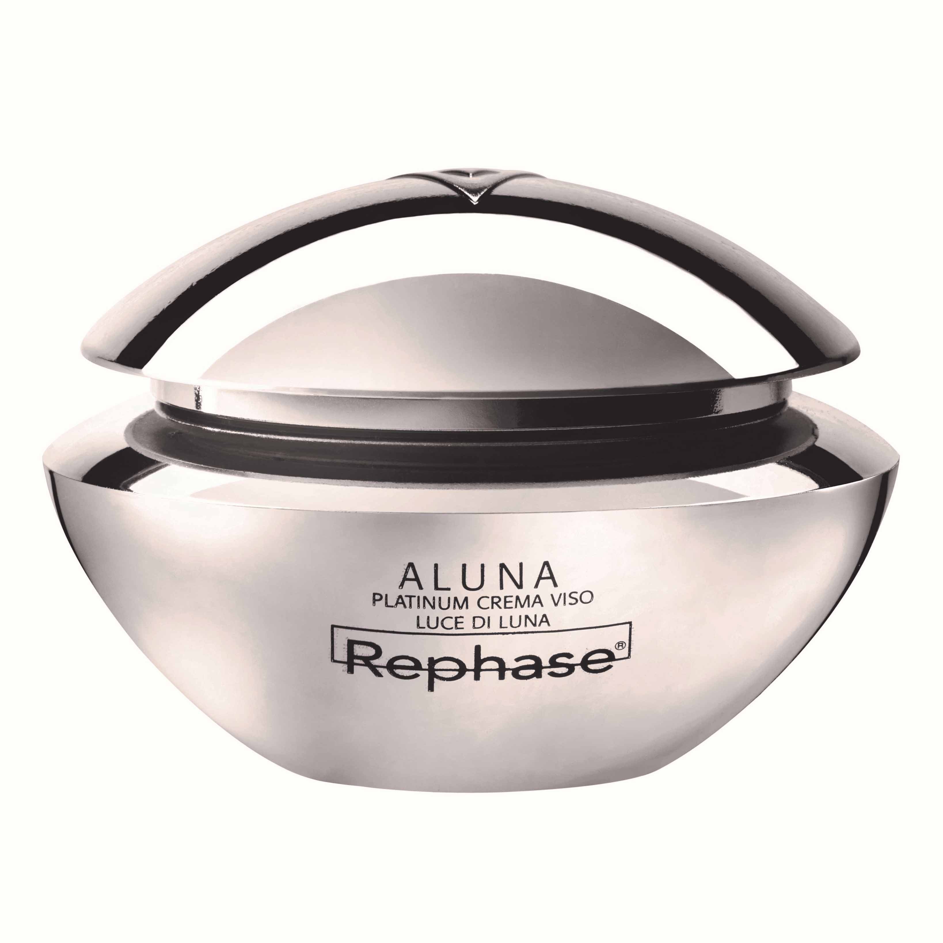 Rephase aluna platinum crema viso luce di luna eterna giovinezza 50ml
