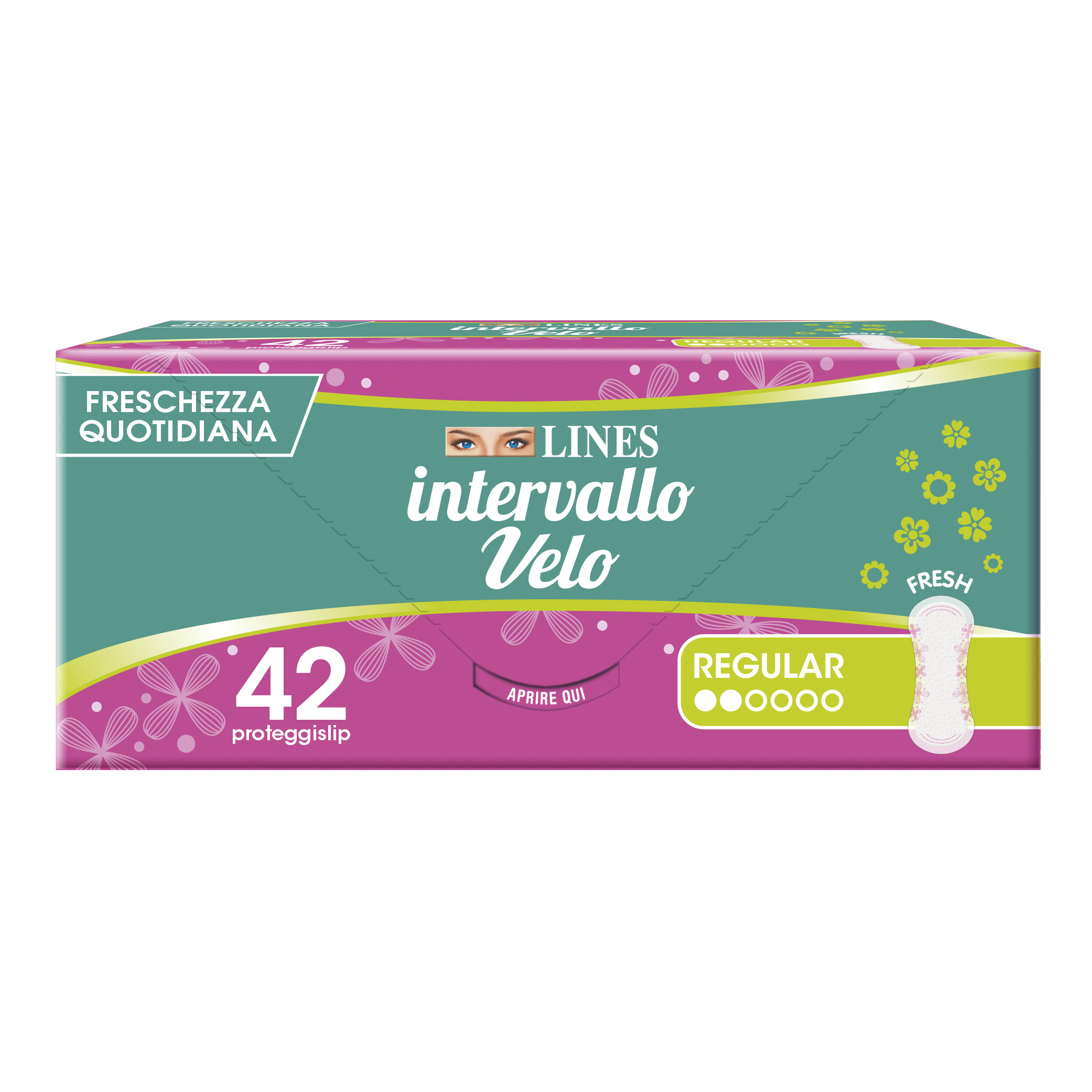 Lines intervallo velo fiori e agrumi 42 pezzi coupon