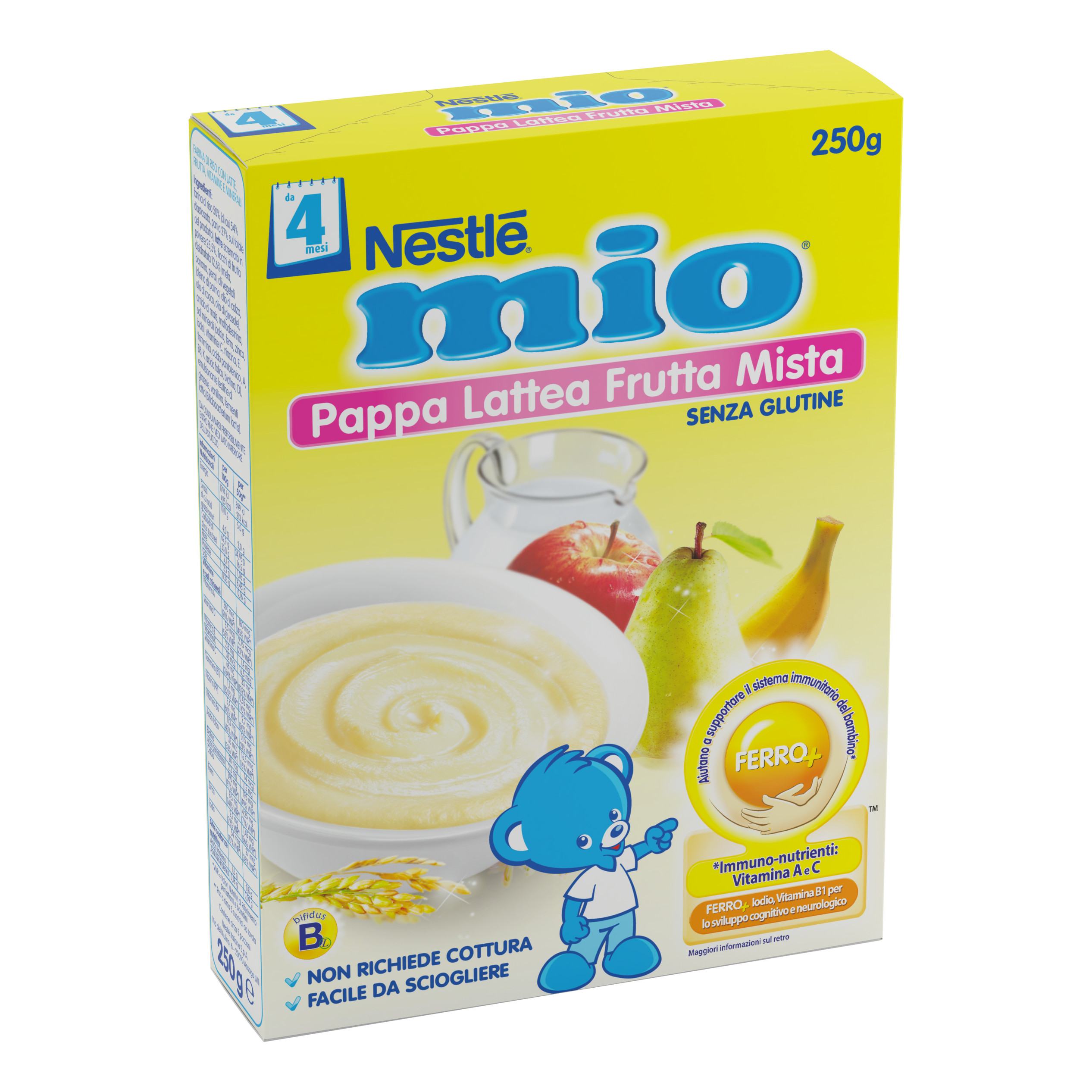 Nestle pappa fr.mista 250g