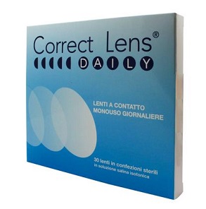 Correct lens daily lenti contatto monouso giornaliere 5,25 30 pezzi