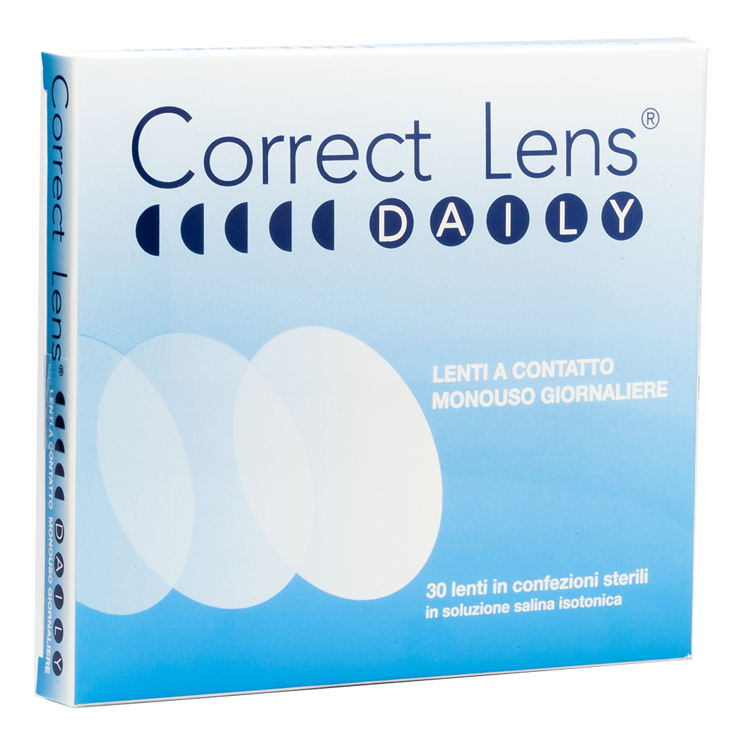 Correct lens daily lenti contatto monouso giornaliere 6,50 30 pezzi