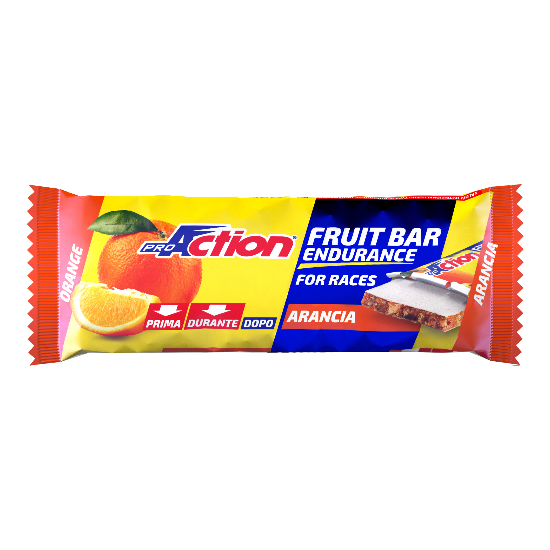 Proaction fruit bar arancia40g