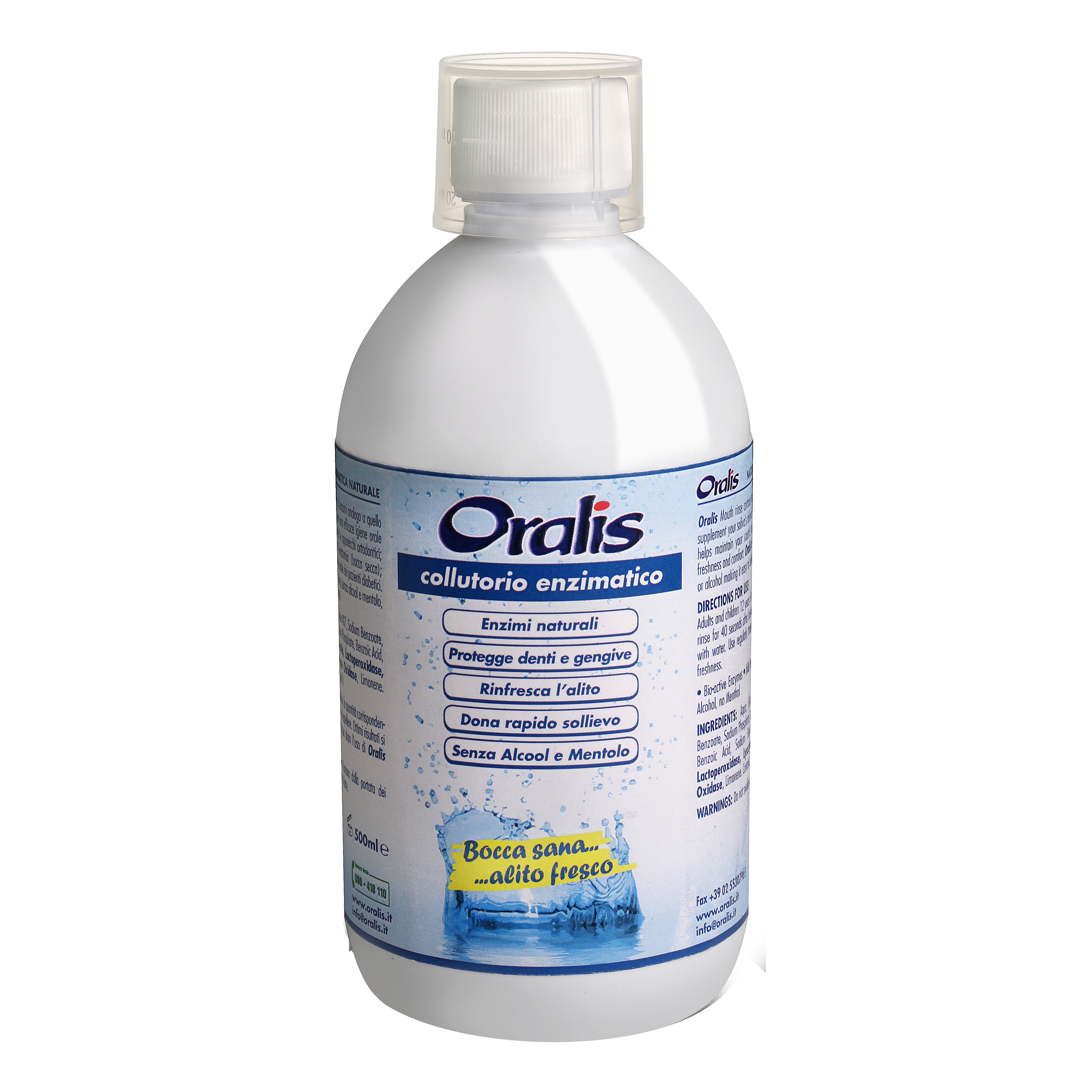 Oralis collutorio alcol free 500 ml