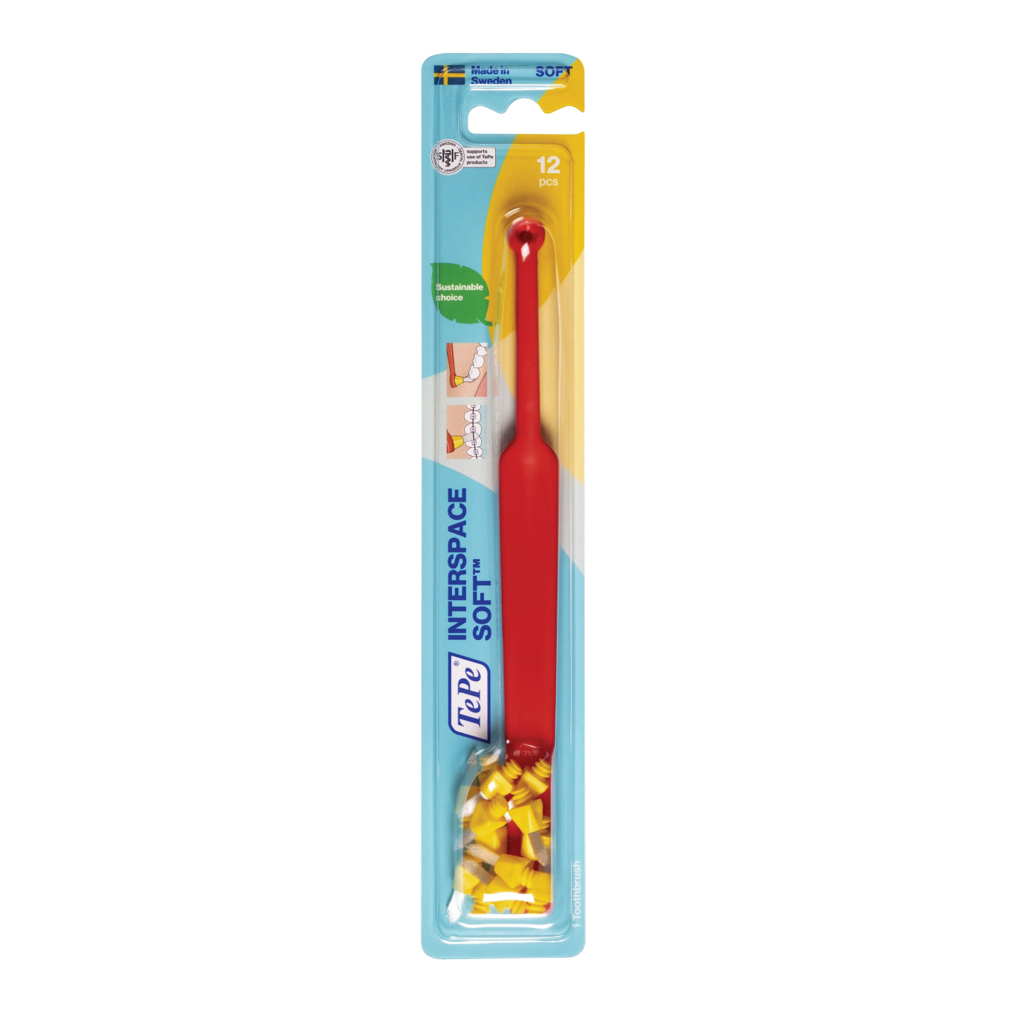 Tepe interspace manico+12ciuffi soft
