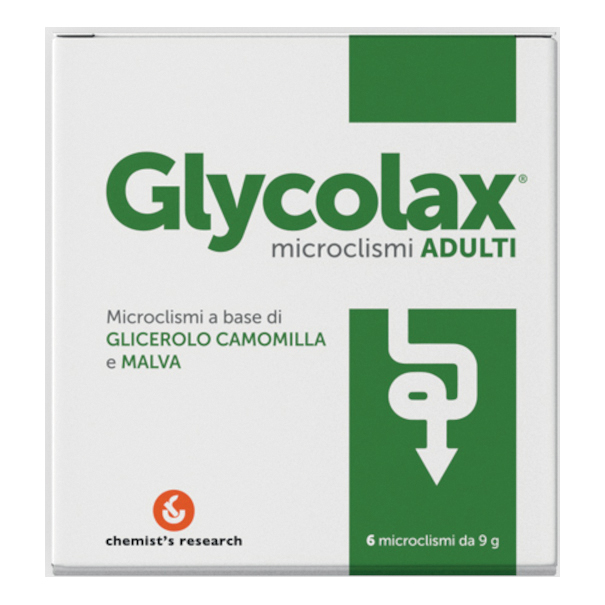 Glycolax microclismi 6 pezzi 9 g