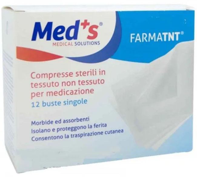 Meds Tnt St 10x10cm Po 12pezzi