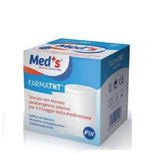 Cerotto Meds Tessuto Non Tessuto Fix Ipoallergenico Adesivo 1000 X20 Cm