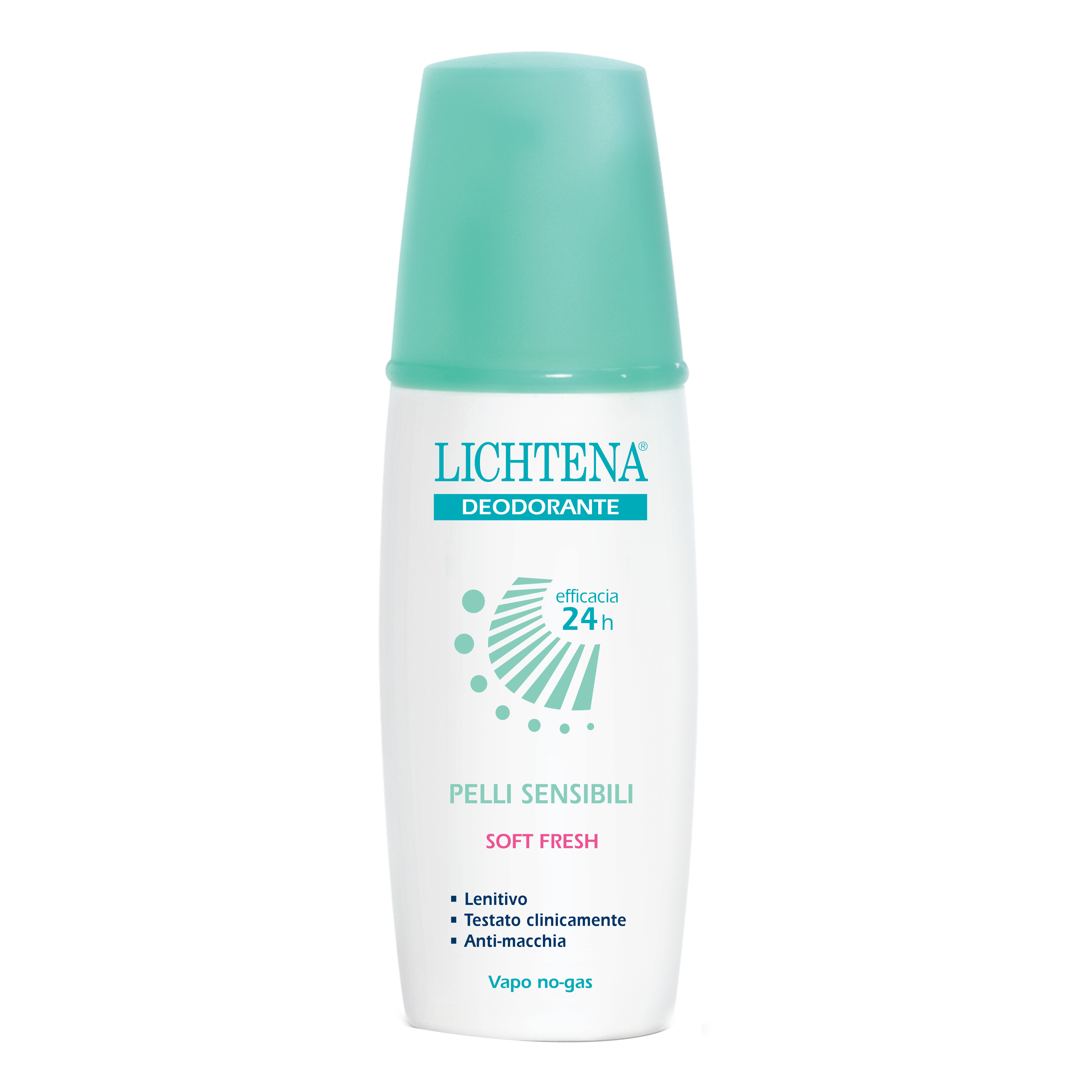 Lichtena deodorante pelli sensibili soft fresh 100 ml