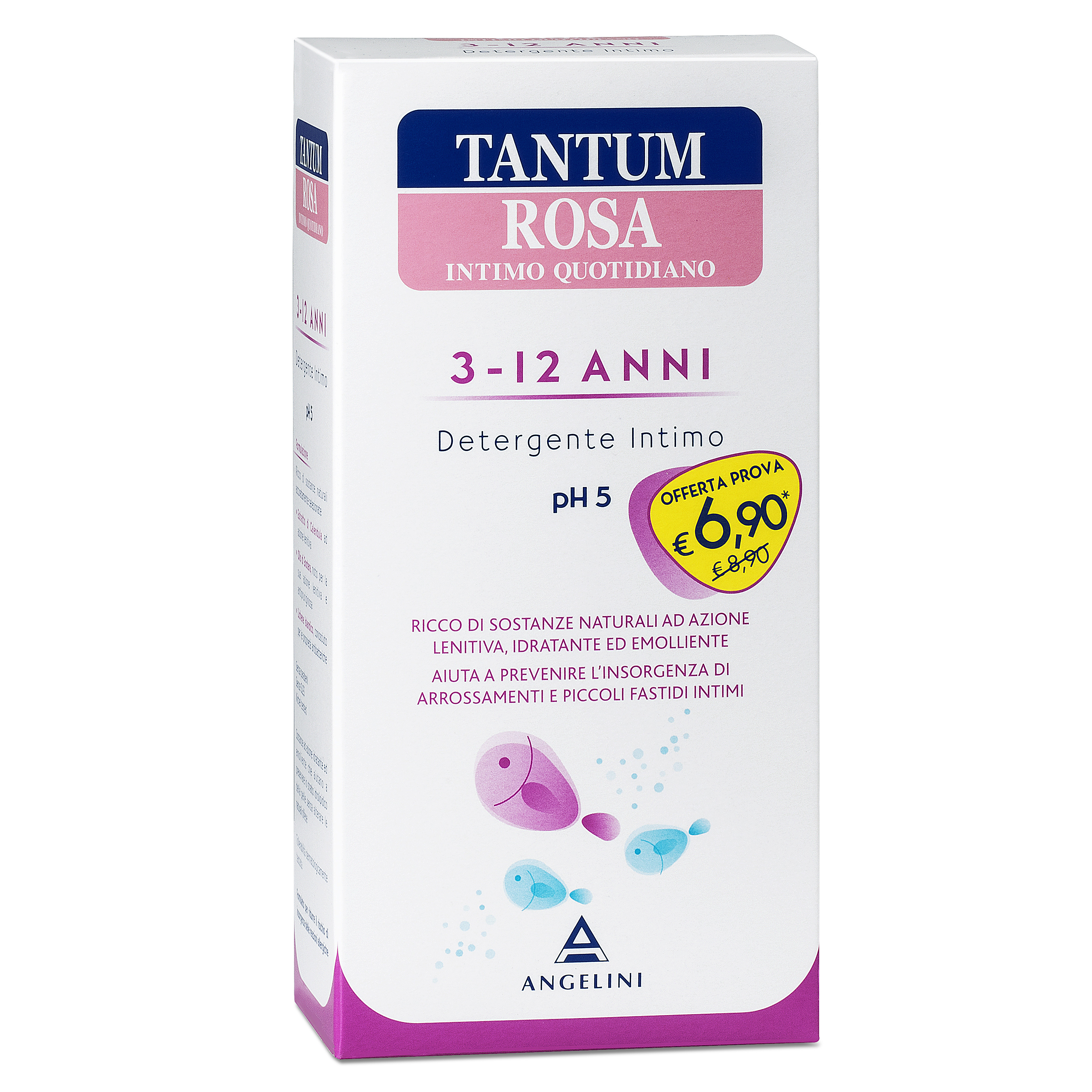 Tantum rosa 3-12 detergente 250 ml