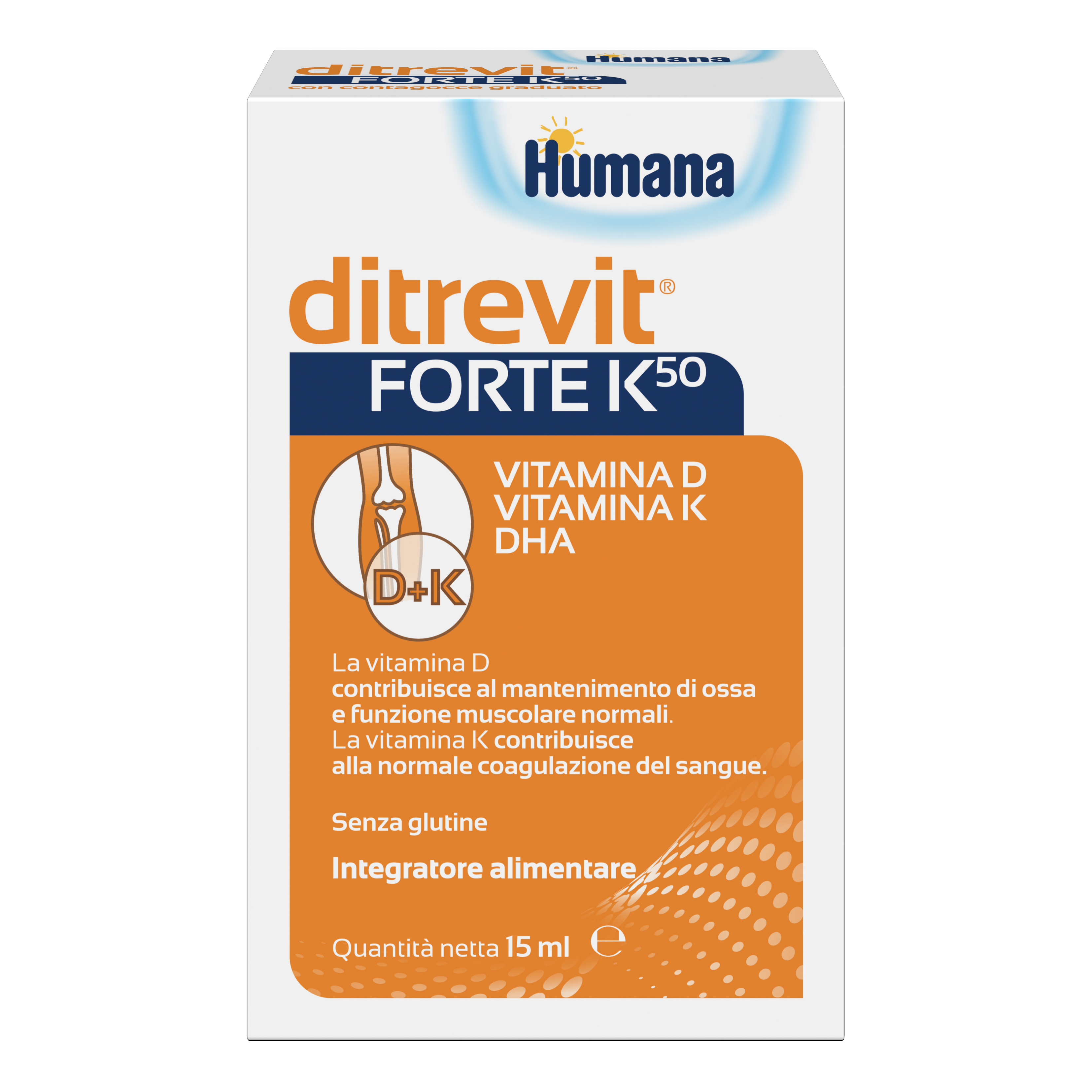 Ditrevit Forte K50 15 ml Nuova Formulazione
