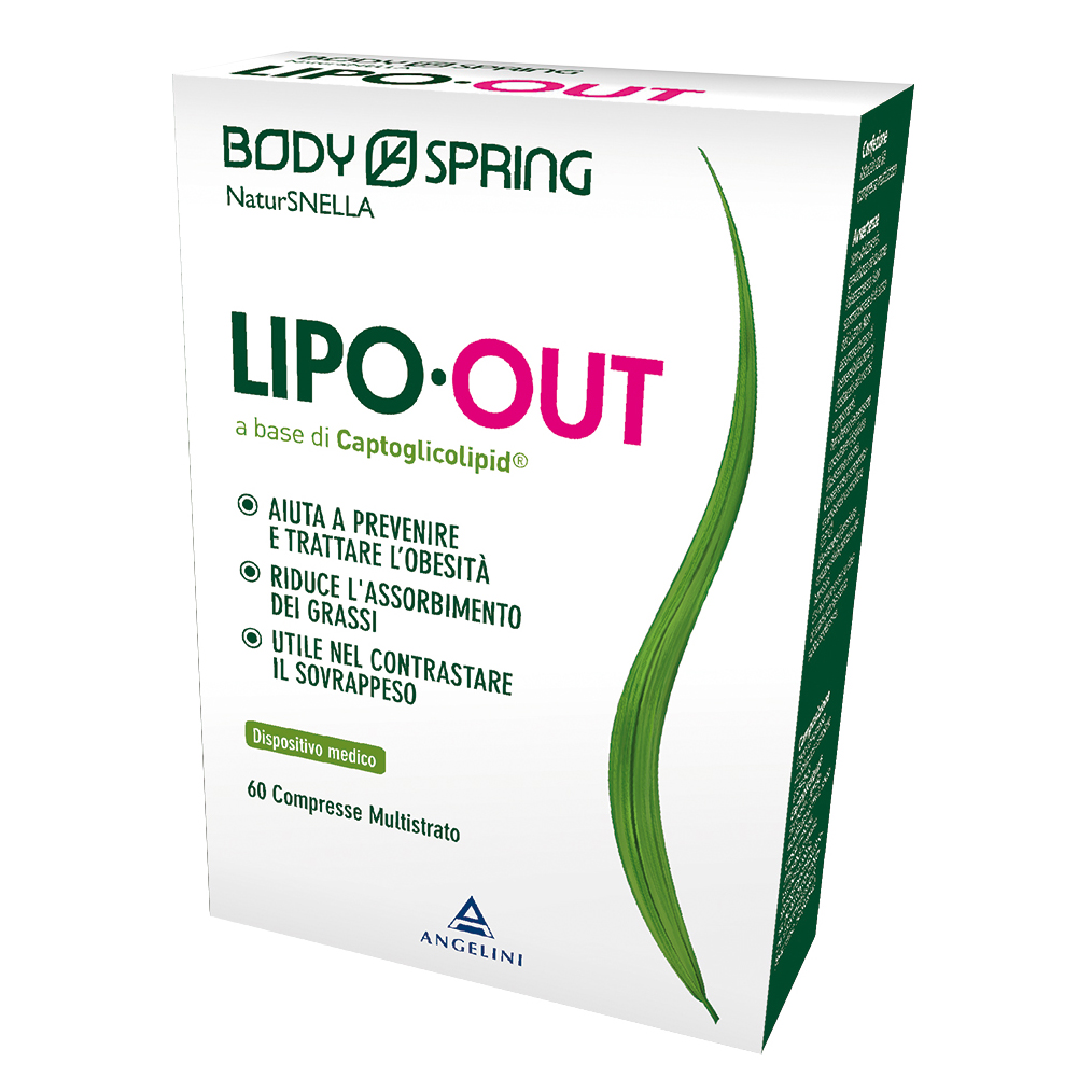 Body spring natursnella lipo out 60 compresse