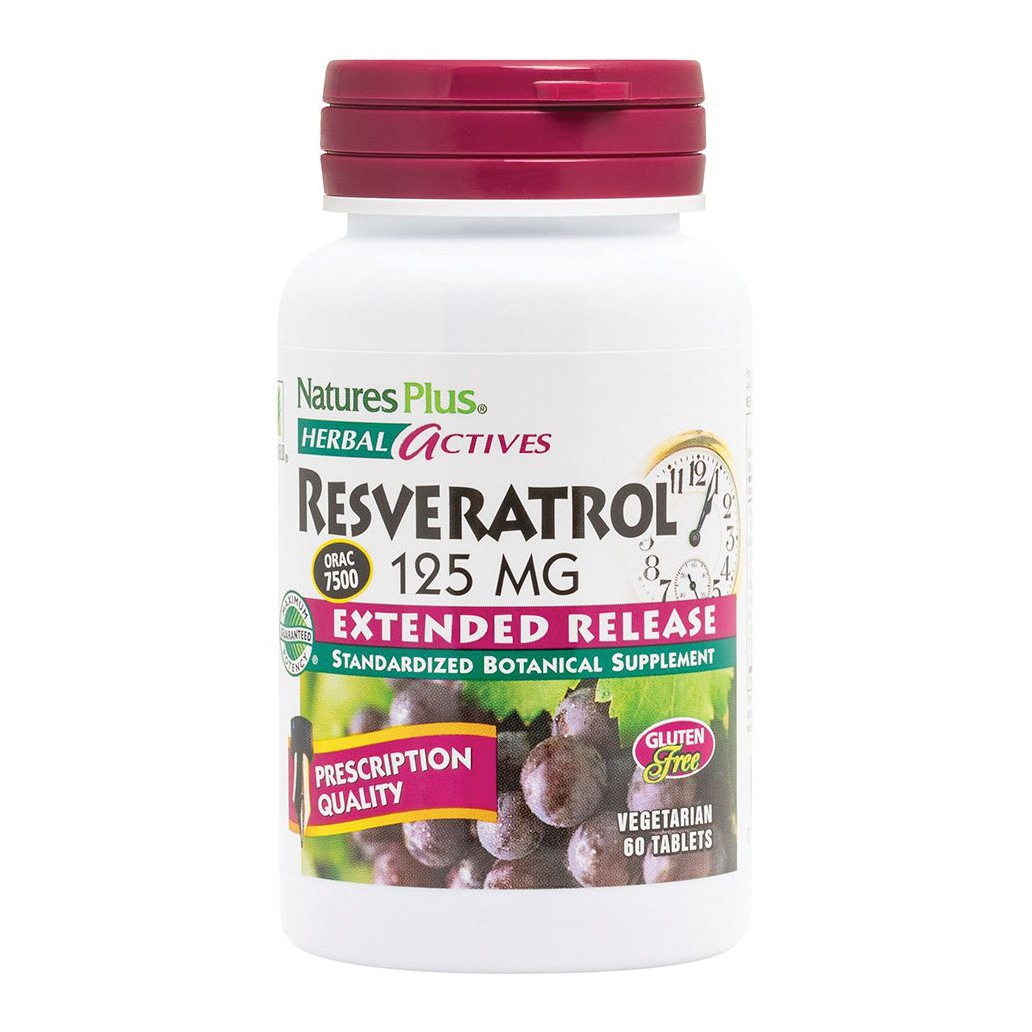 Herbal actives resveratrolo
