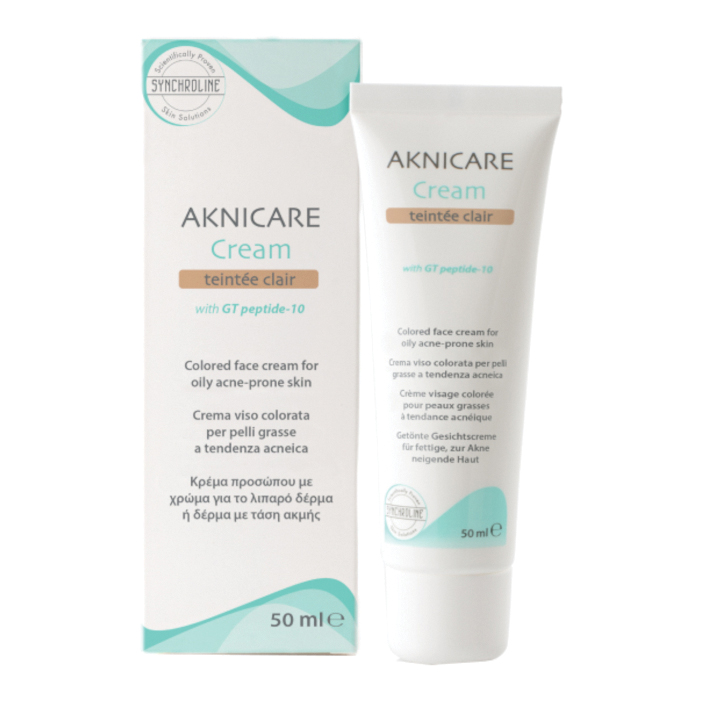 Aknicare crema teintee clair